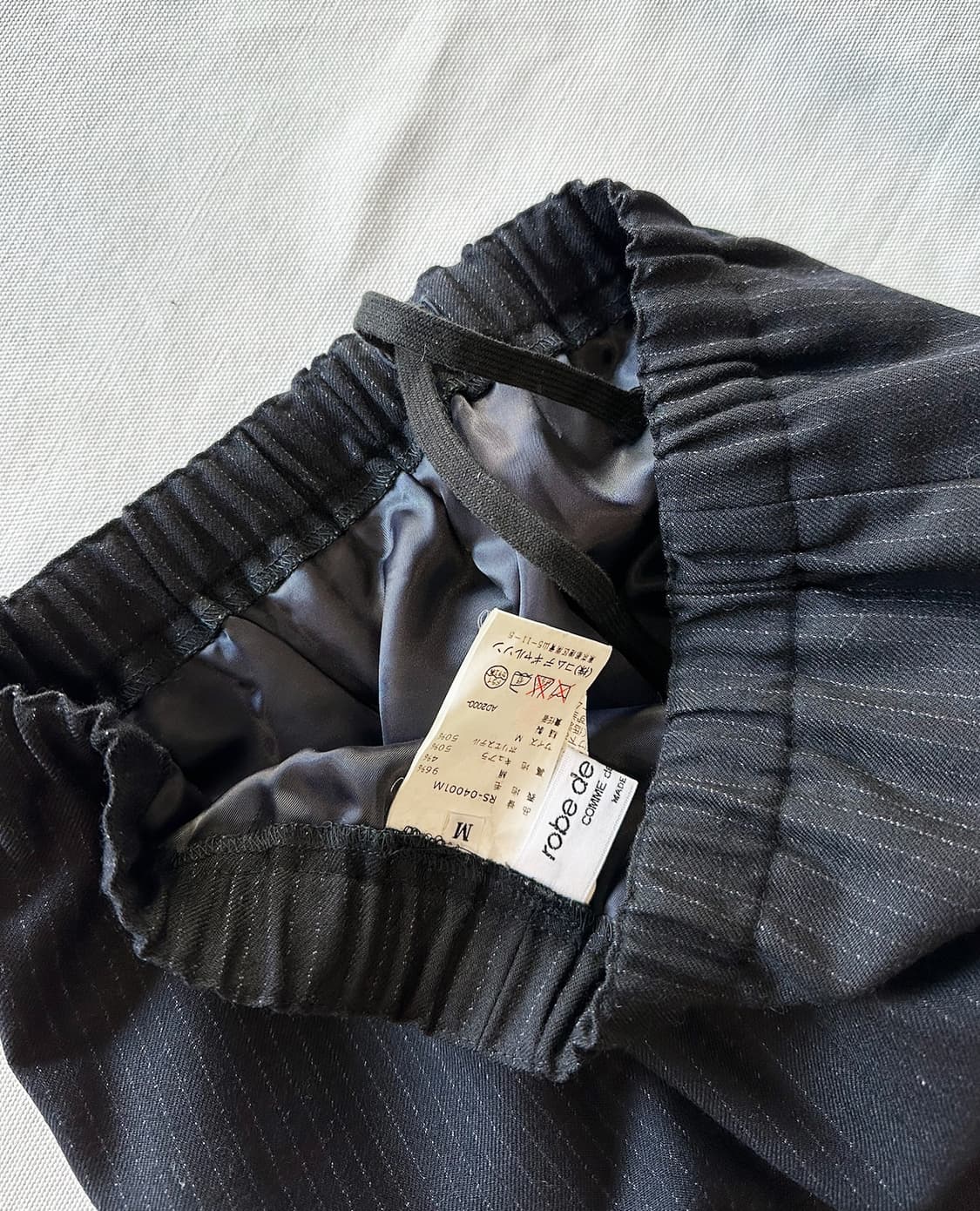 COMME DES GARCONS silk blend wool stripe 상품이미지6