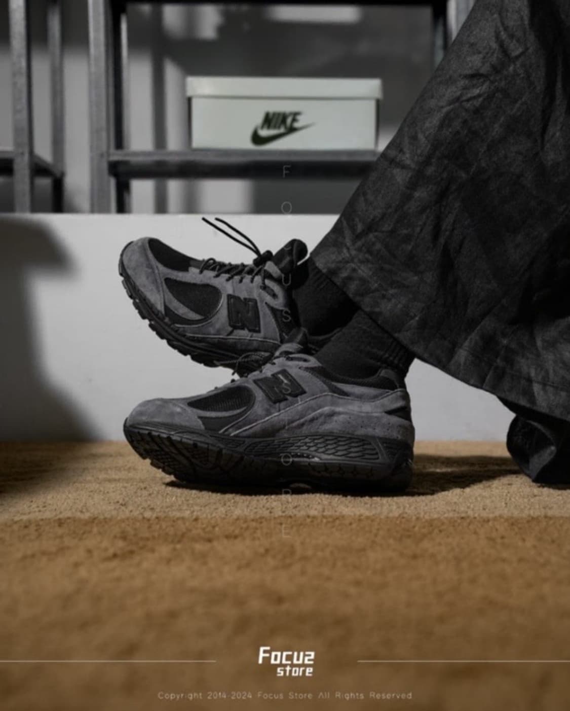 뉴발란스 x JJJJound 2002R 고어텍스 챠콜 290 상품이미지9