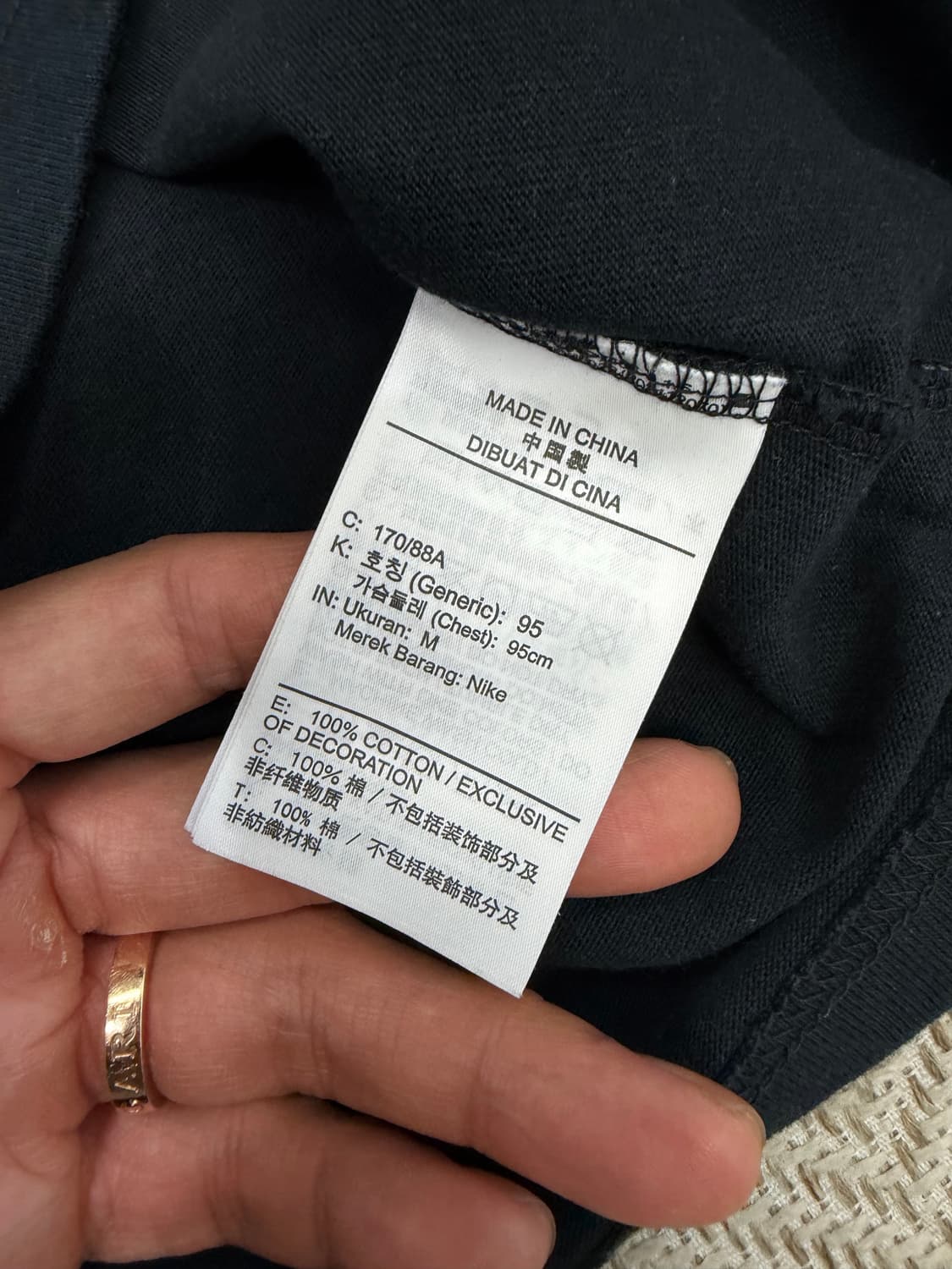 정품) 나이키 남성 루즈핏 반팔티 M 상품이미지7