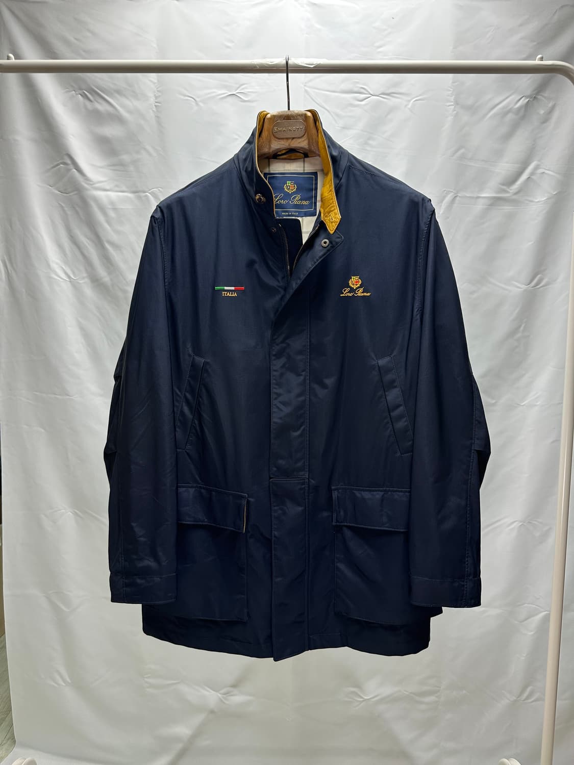 로로피아나 버라지 스톰시스템 하프코트 자켓 XL(105~110) 판매 상품이미지1