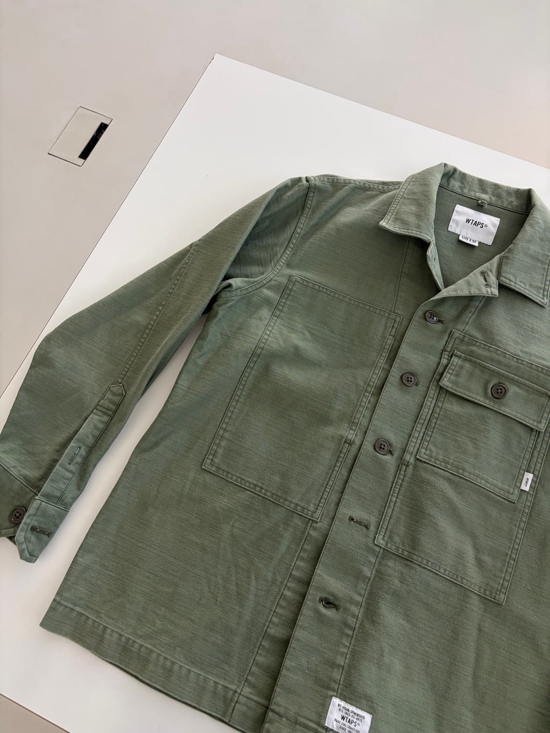 더블탭스 wteps 카크 그린 정글 셔츠 02 (L) 상품이미지6