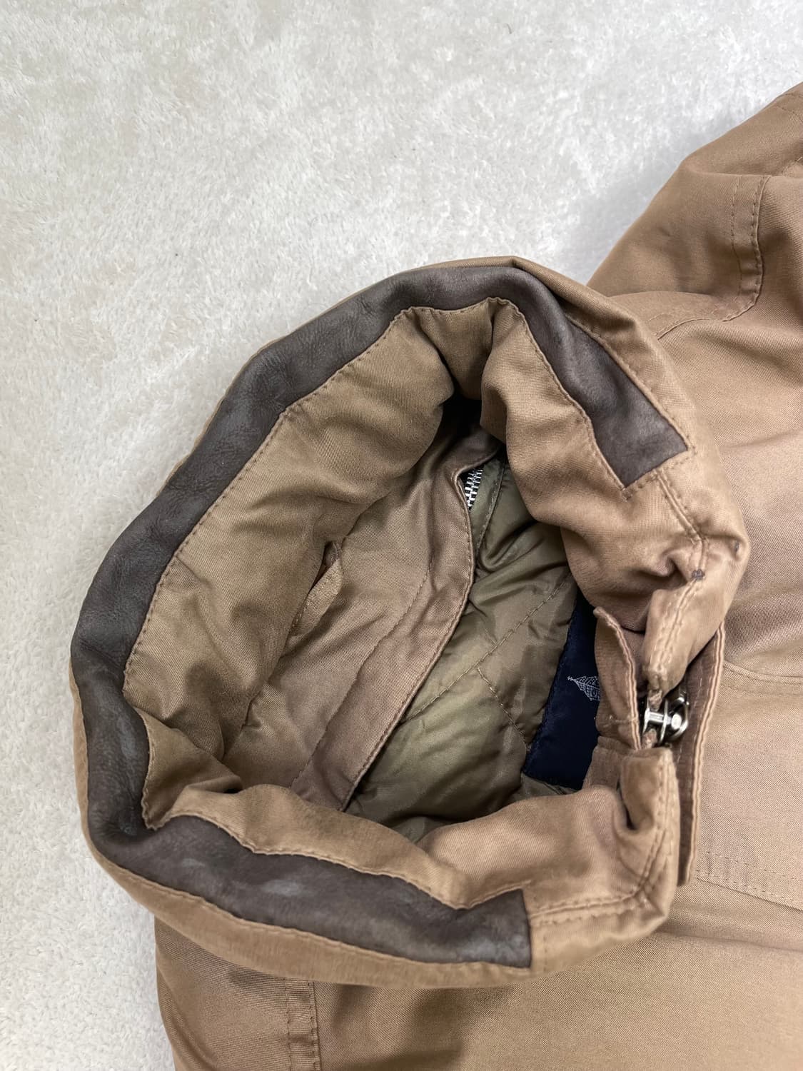 London Fog Hooded Bomber Jacket XL 상품이미지4