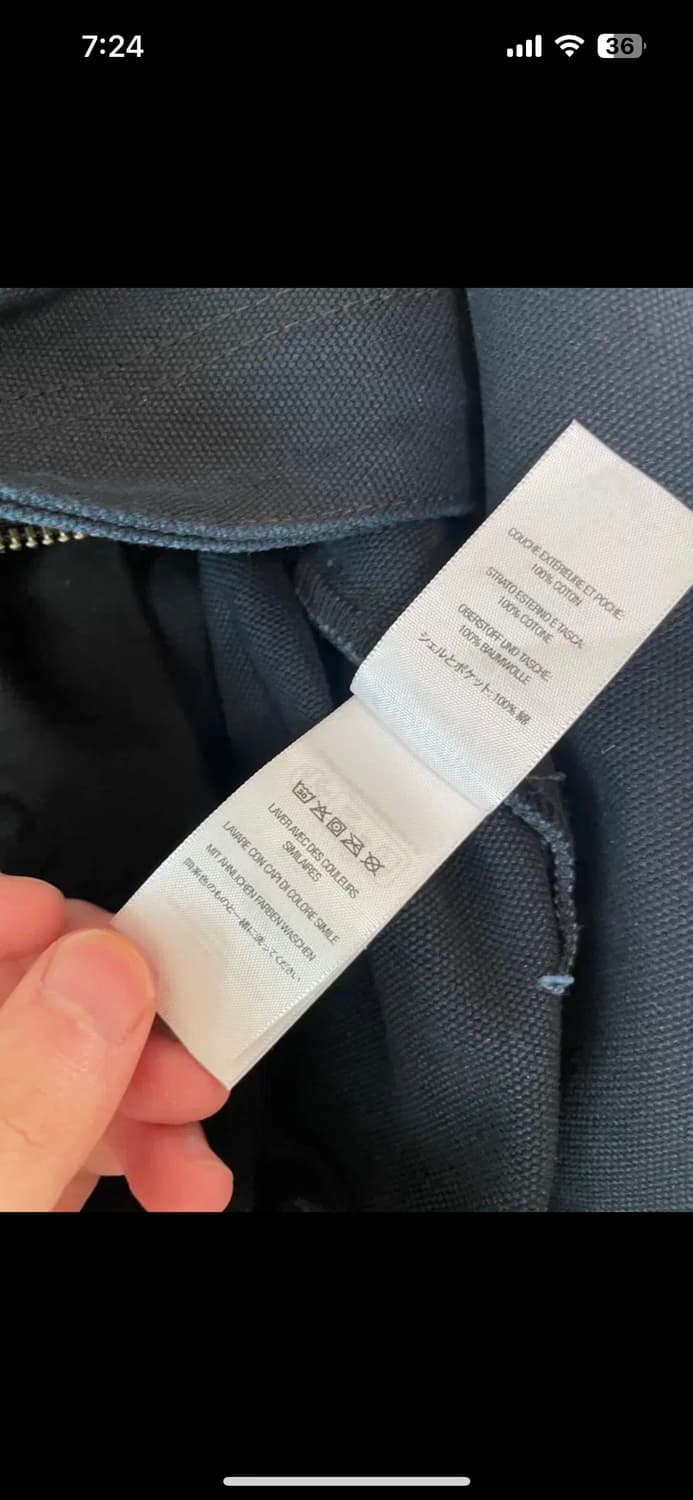 슈프림 24FW 더블니 페인터 팬츠 블랙 32사이즈 상품이미지5