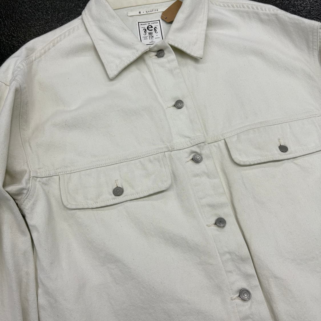 (95)JPN화이트셔츠자켓 상품이미지3