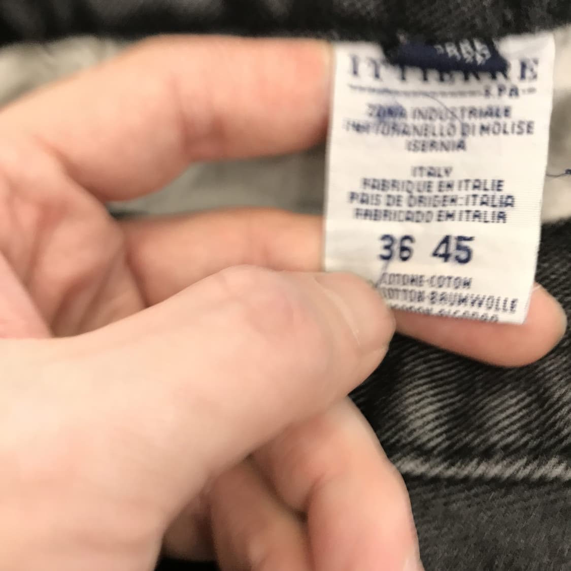 베르사체 진스 꾸뛰르 90s 흑청데님 [34인치] 상품이미지8