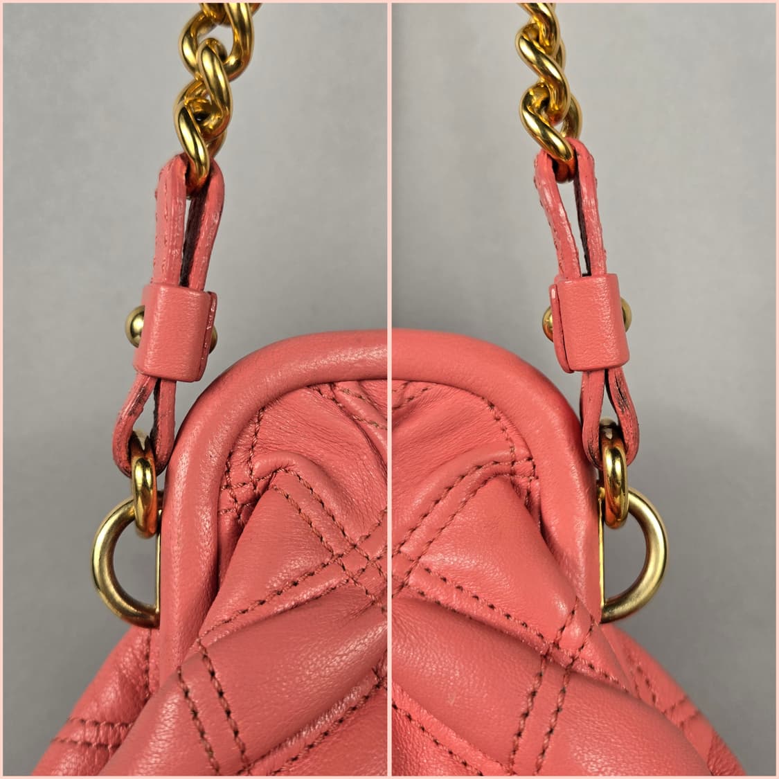 마크제이콥스 리틀 스탐백 퀼팅 체인 숄더백 가방 정품 마크 제이콥스 스탐 상품이미지7