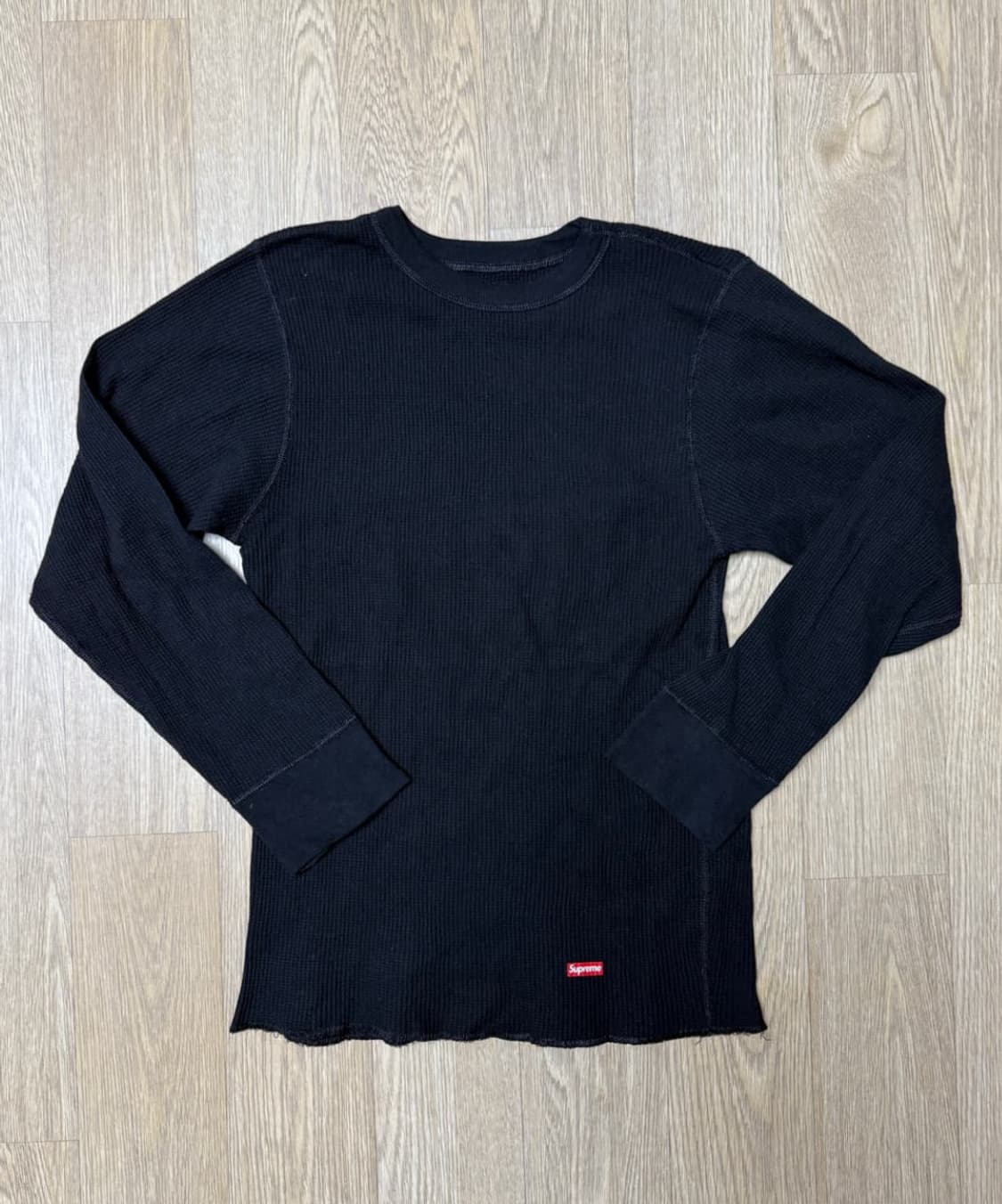 슈프림 헤인즈 써멀 와플 크루넥 플레인 롱슬리브 상품이미지2