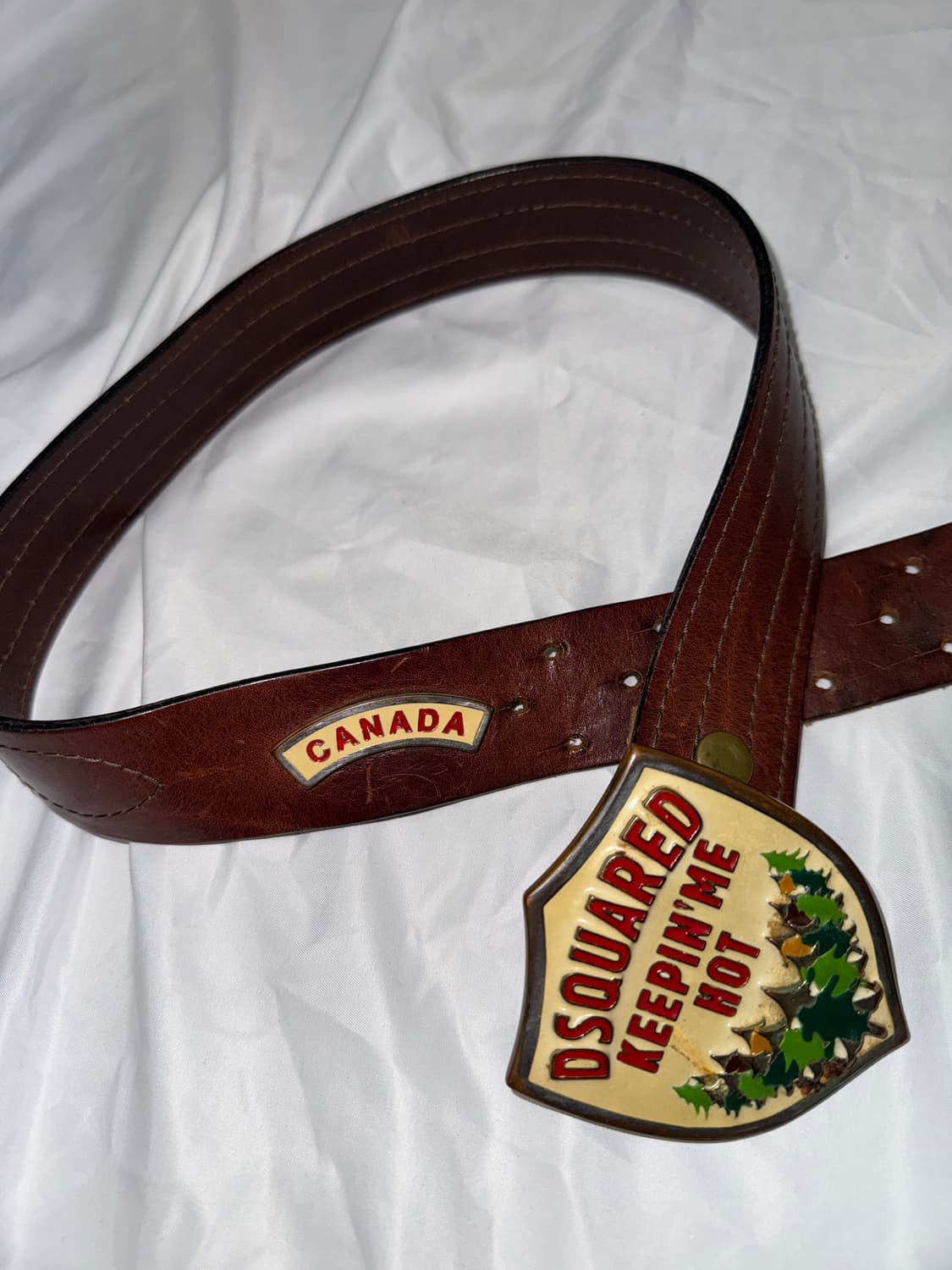 디스퀘어드2 빅 버클 벨트 상품이미지3