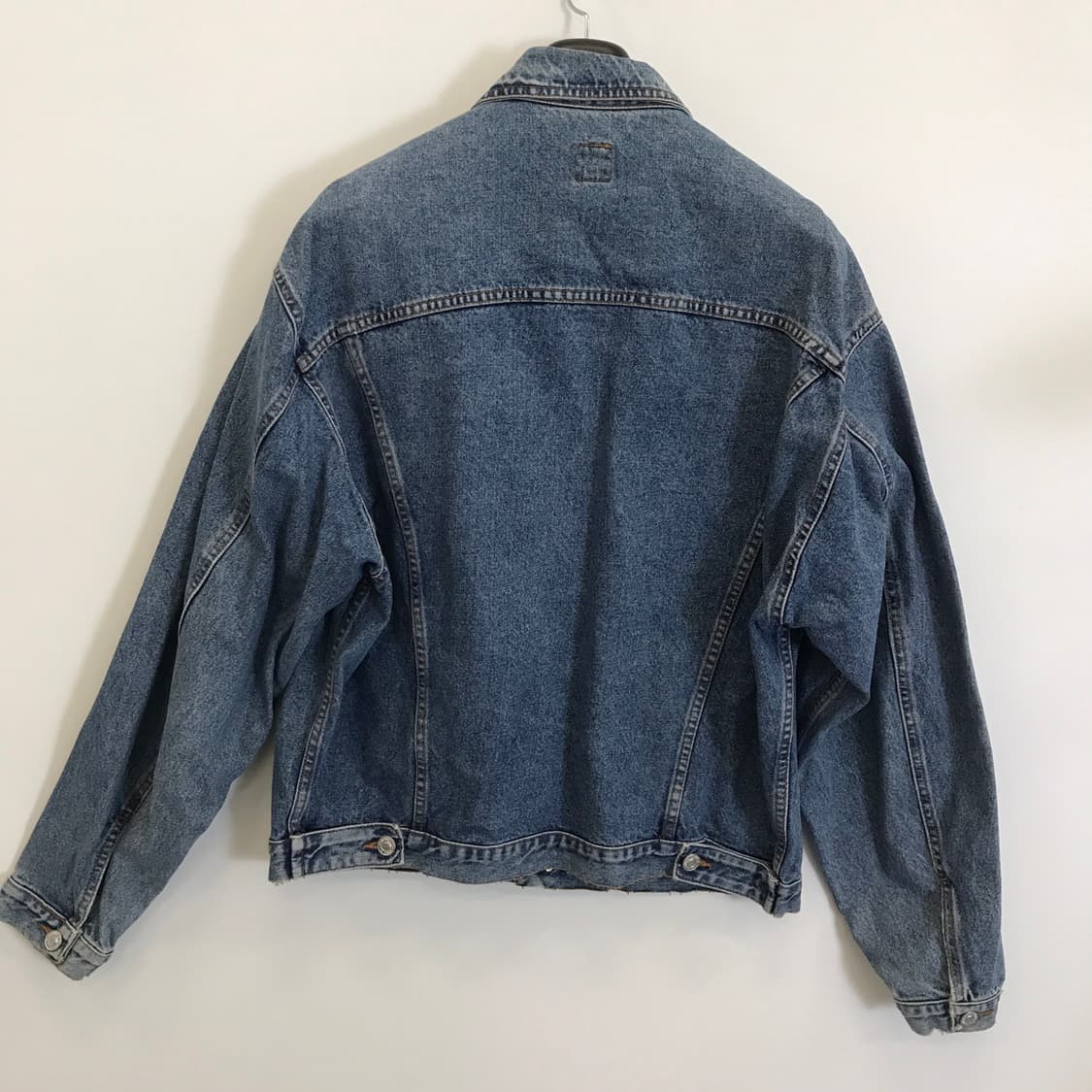 베네통 90s 이태리 블루패밀리 트러커자켓 [48] 상품이미지4