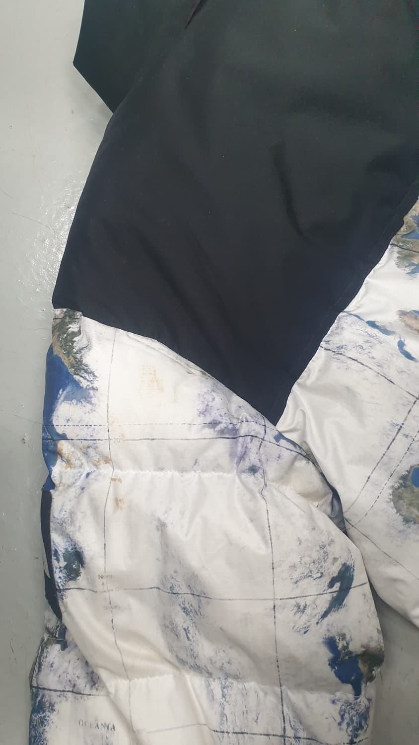 노스페이스 지구 눕시 패딩 S 상품이미지7