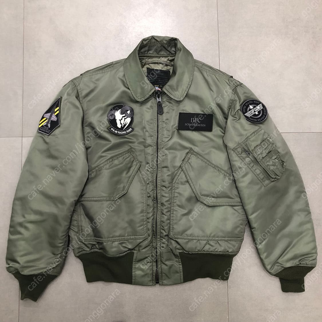 콕핏 cockpit iwc 미군 cwu-45/p 탑건 항공 자켓 상품이미지3