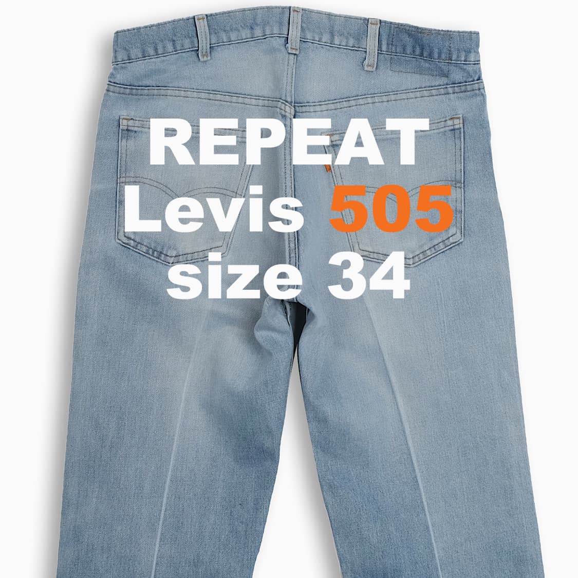 리바이스 505 오렌지탭 70s USA 34 사이즈 OR50536107 상품이미지1