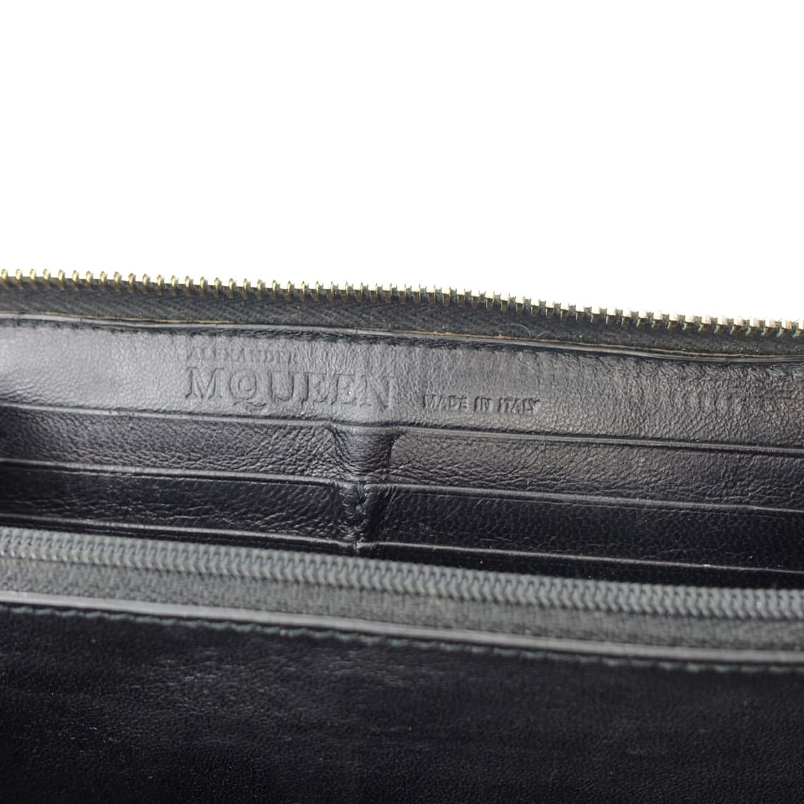 ALEXANDER MCQUEEN RIB CAGE LEATHER PURSE 상품이미지8