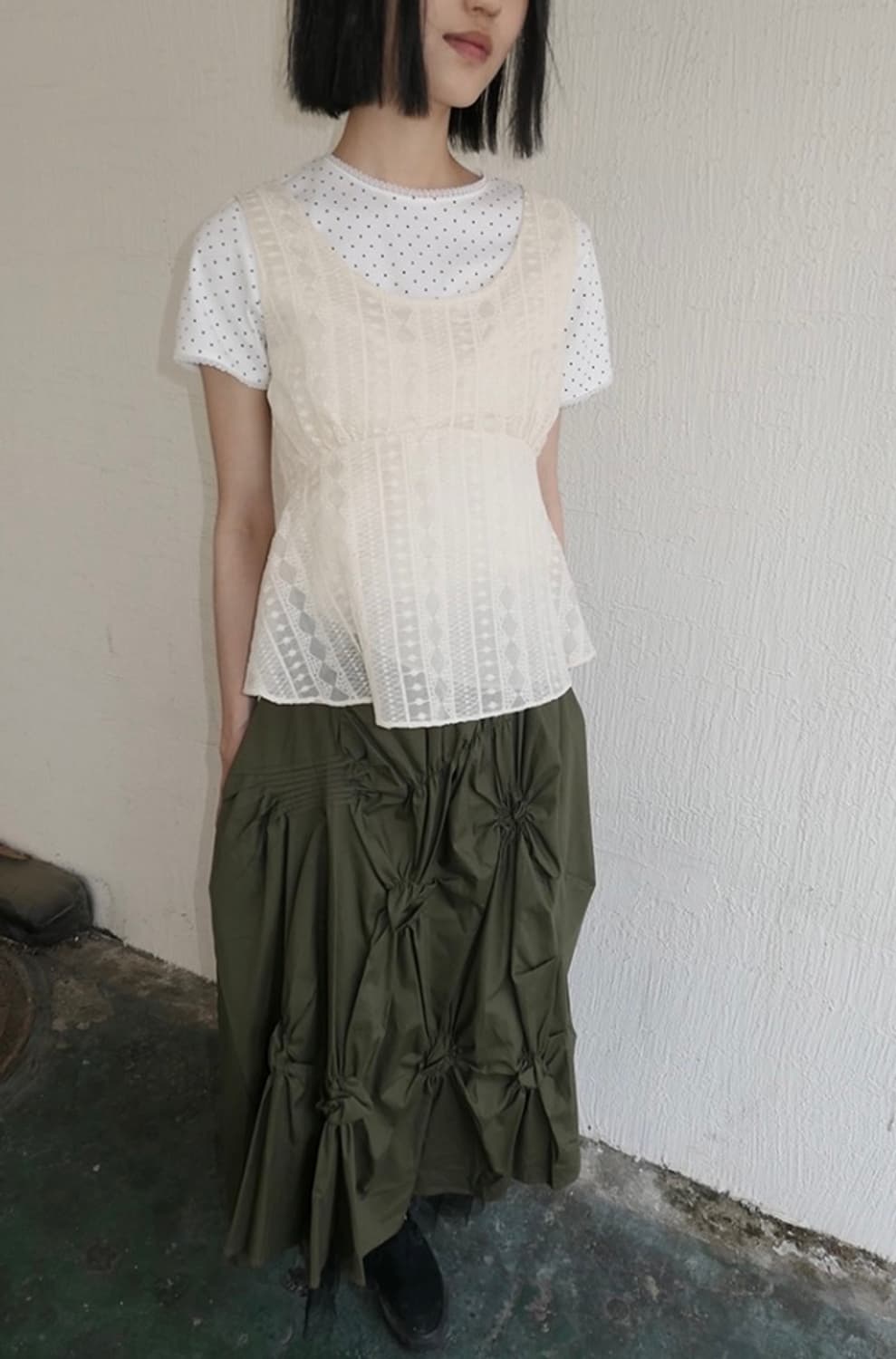 콜하그 cheu-meru skirt 블랙 상품이미지5