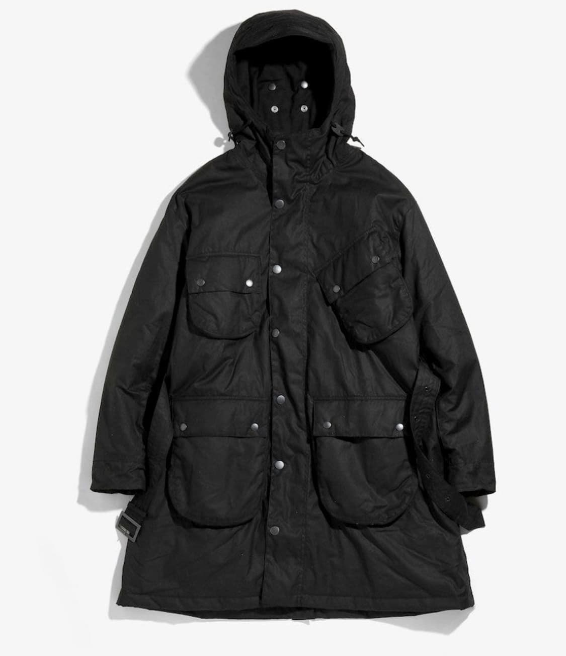 바버 x 엔지니어드가먼츠 브룩데일( brookdale) 파카 블랙컬러 L 상품이미지1