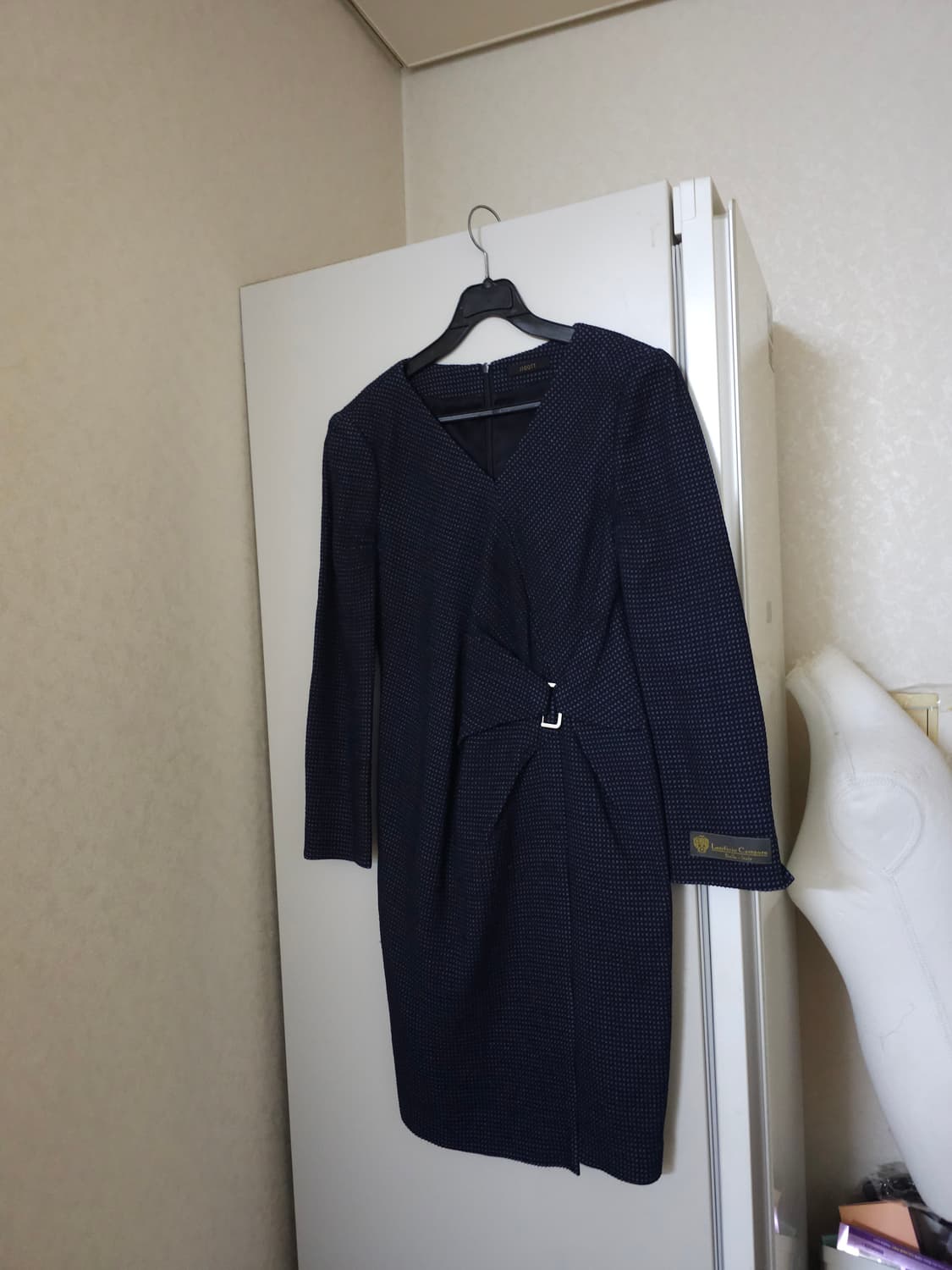 지고트 울 벨트장식 원피스 상품이미지1