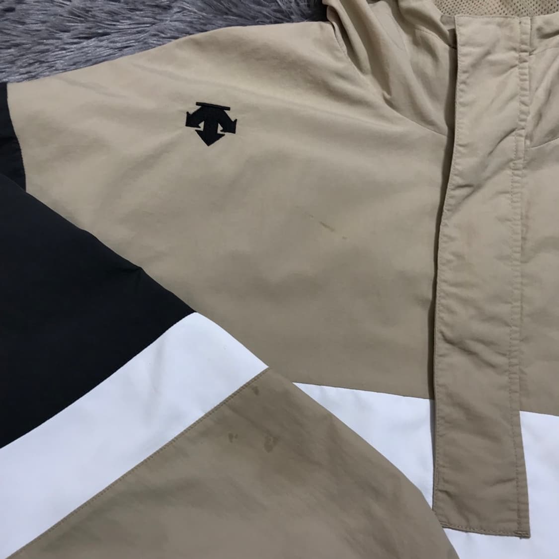 [[L] 데상트(DESCENTE) 컬러블럭 아노락 자켓#410 상품이미지3