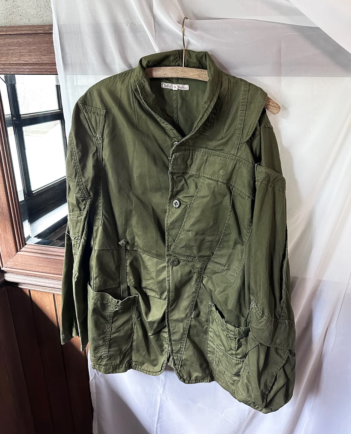 REBUILD BY NEEDLES bdu shawl collar jack 상품이미지6