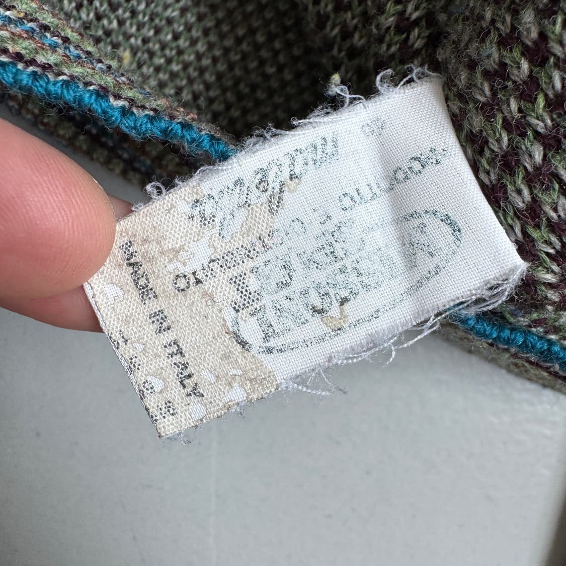 미쏘니 스포츠 멀티패턴 니트 상품이미지6