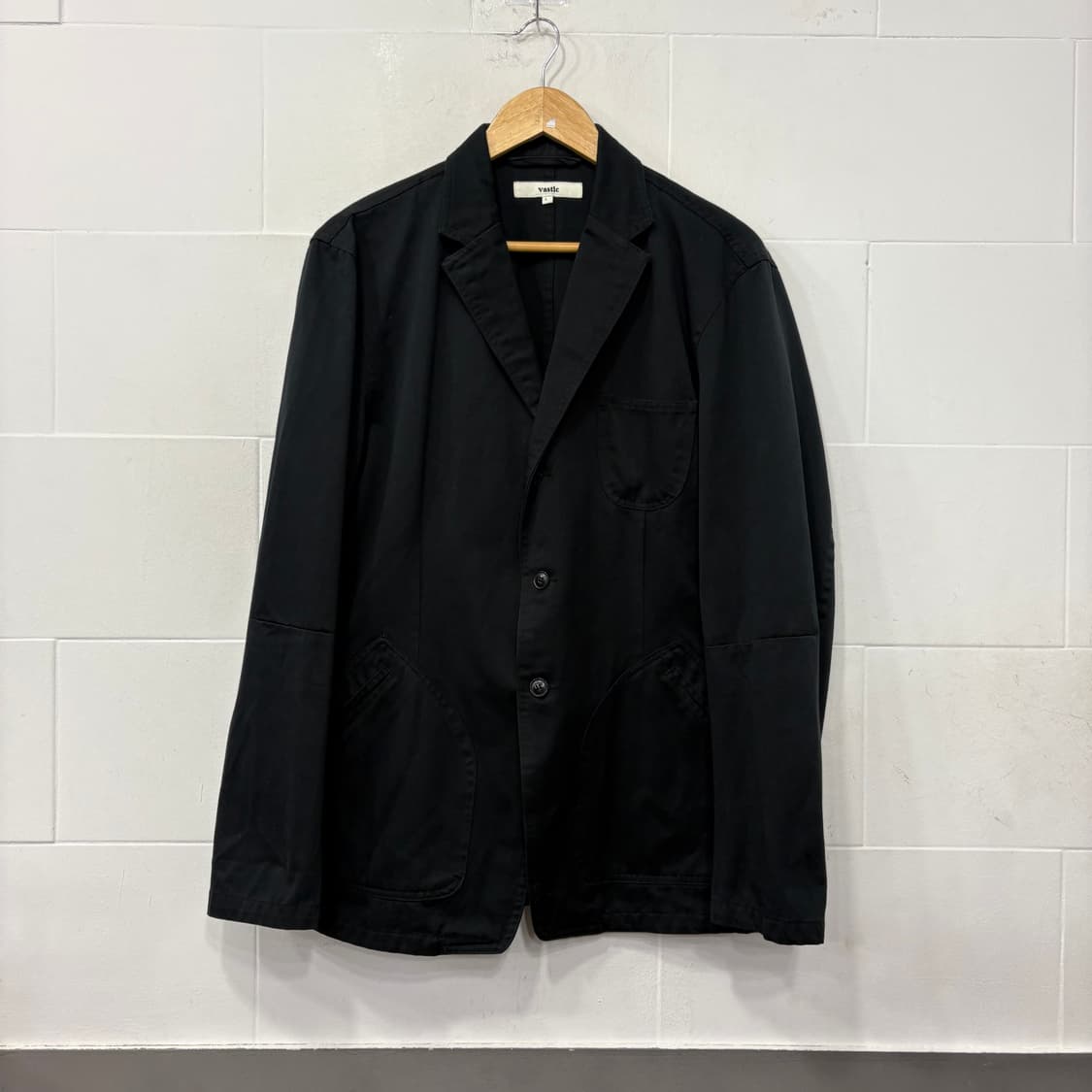 바스틱 워시드 코튼 블레이저 상품이미지1