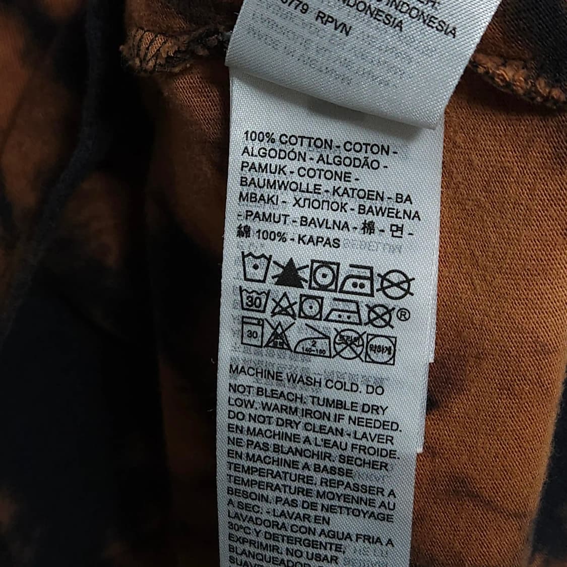 100~105)LEVIS 리바이스 타이다이 반팔티 상품이미지8