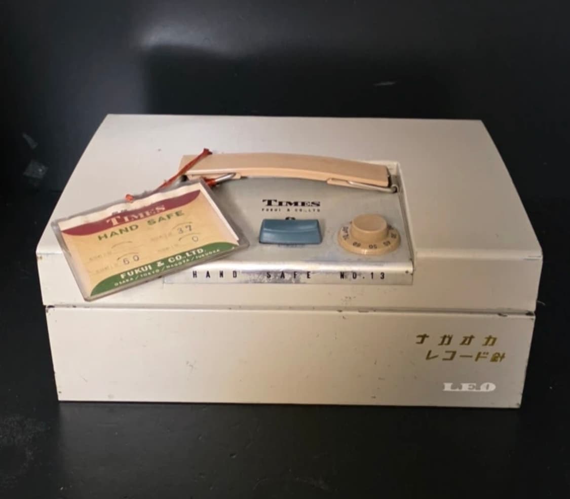 빈티지 후쿠이 상사 휴대용 소형 금고 상품이미지2