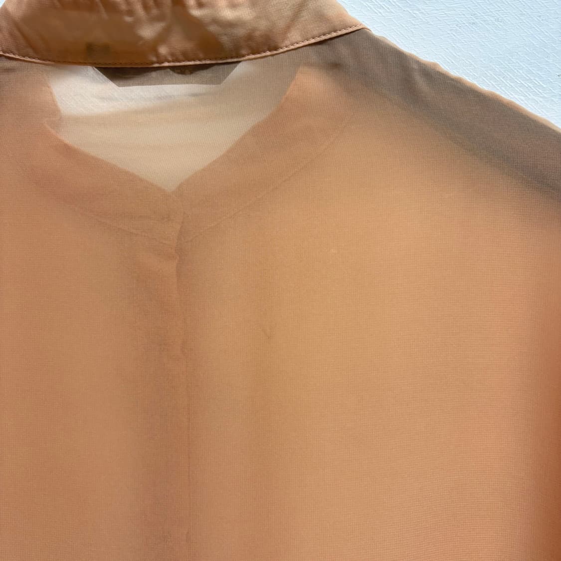 도쿄 OFALO 셔링 시스루 페어리 블라우스 L JPN 상품이미지8