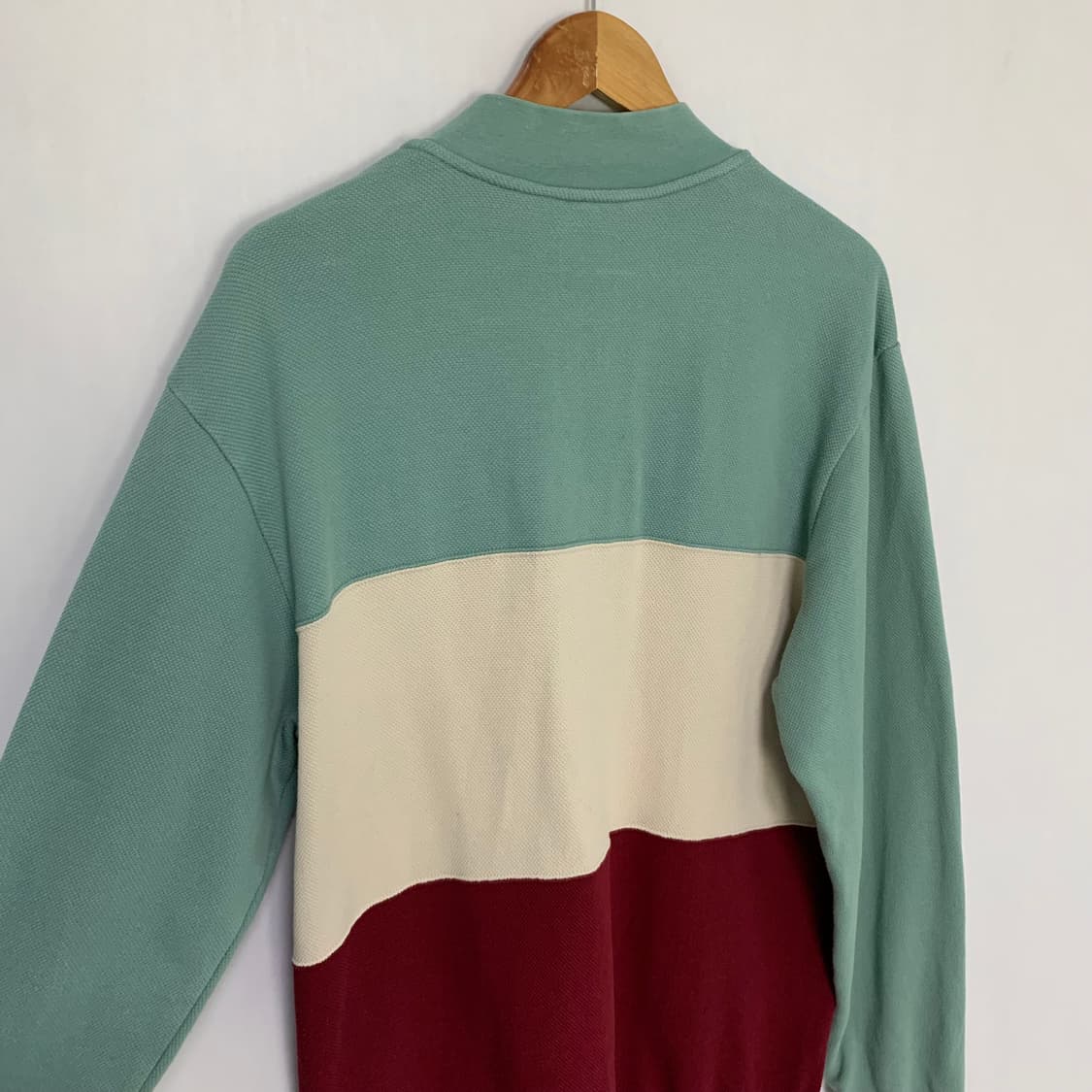 아디다스 민트 배색 코튼 스웻 져지 집업 빈티지 남녀공용 00s 상품이미지8