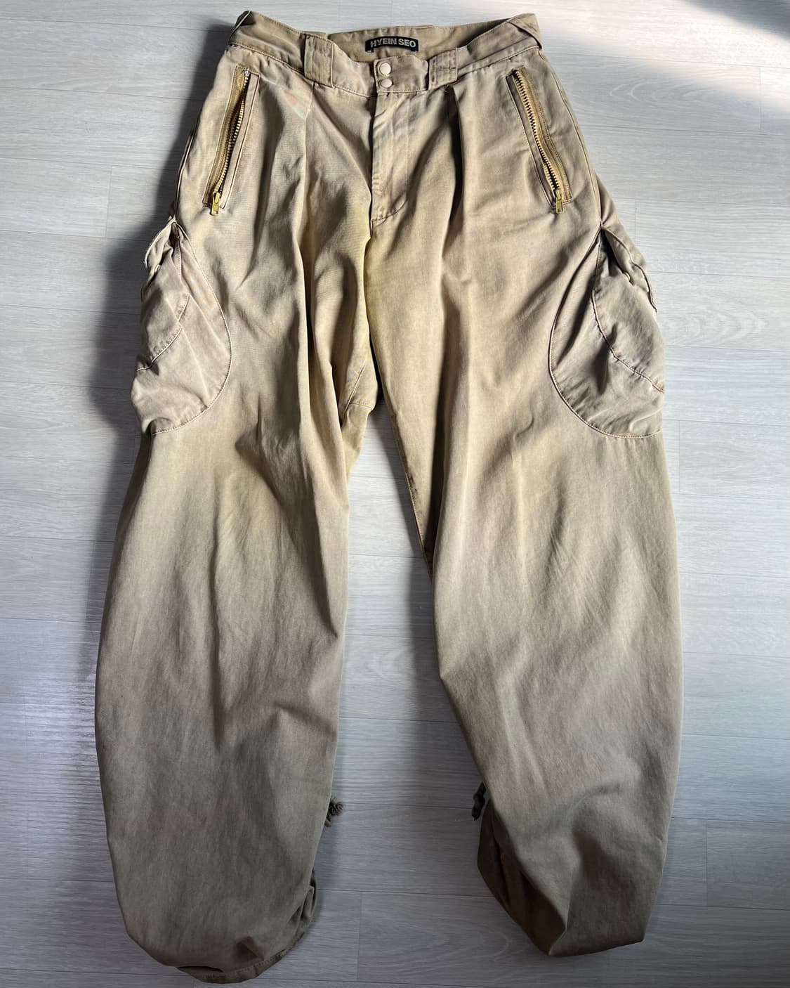 Hyein Seo Washed Cargo Pants 상품이미지4