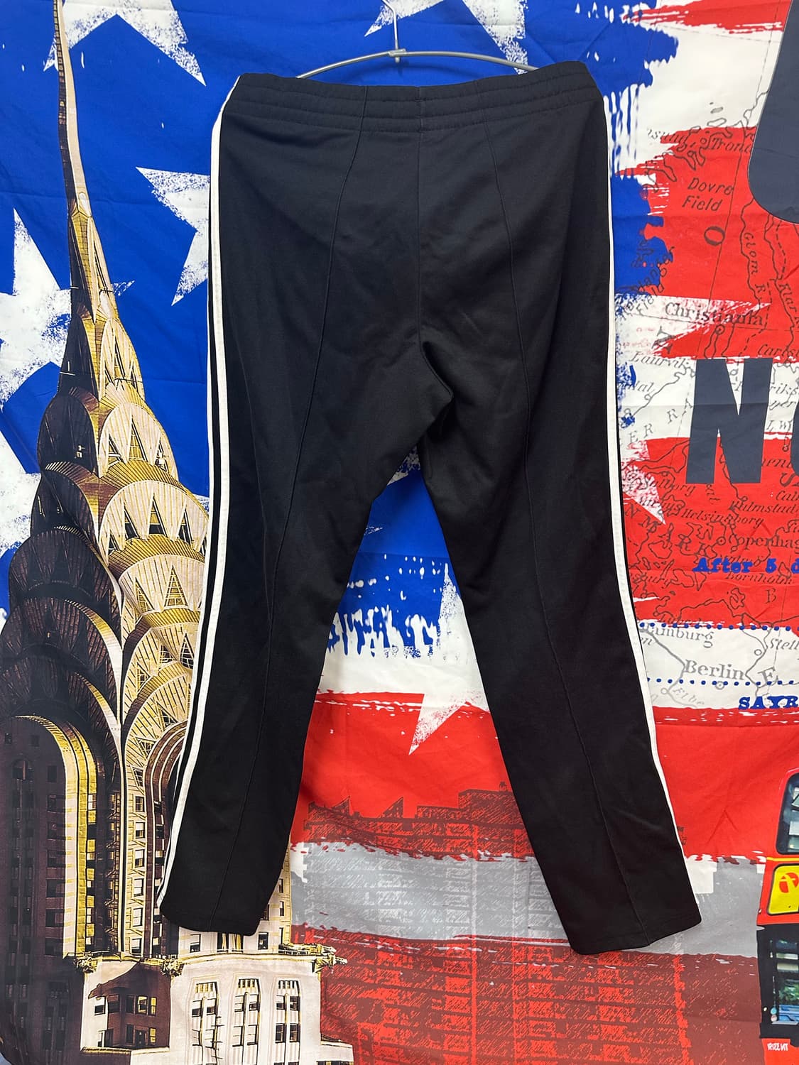 아디다스 유로파 검 흰 트레이닝팬츠 L100 상품이미지5