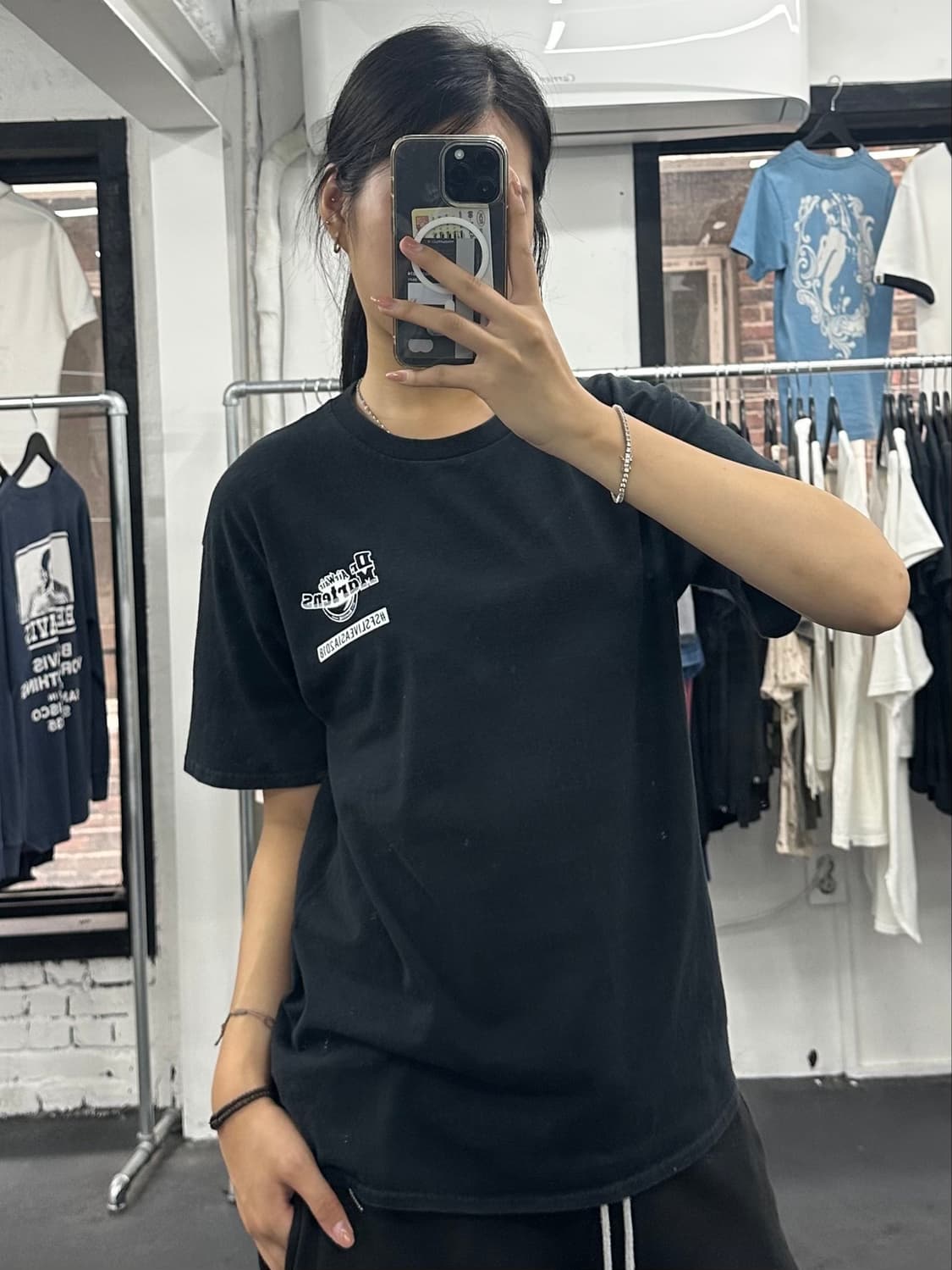 길단 닥터마틴 프린팅 티셔츠 상품이미지2