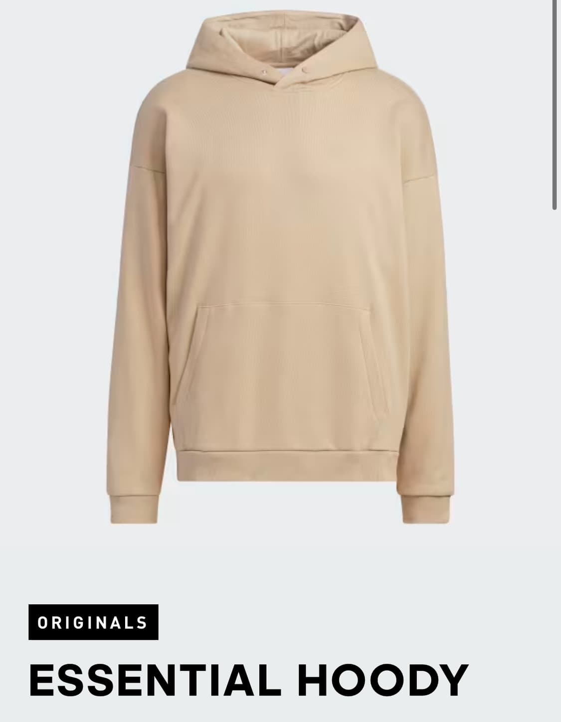 아디다스 오리지널 에센셜 버튼 후디 상품이미지1