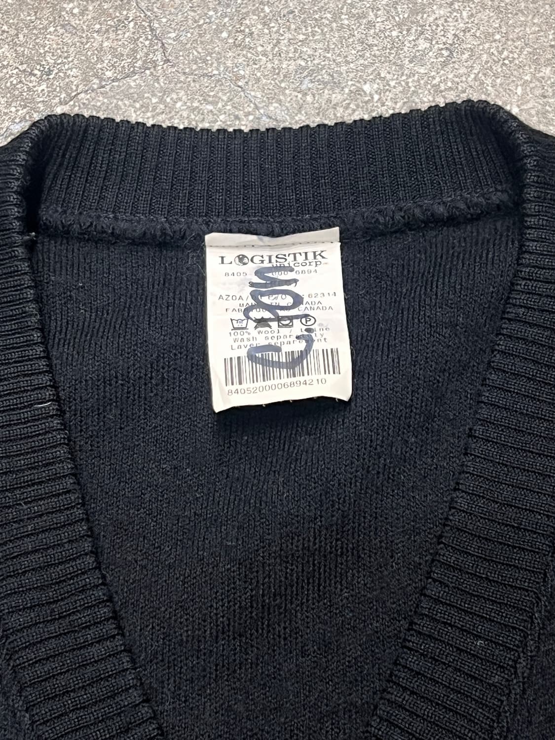 Logistic unicorp 캐나다군 울 스웨터 상품이미지4