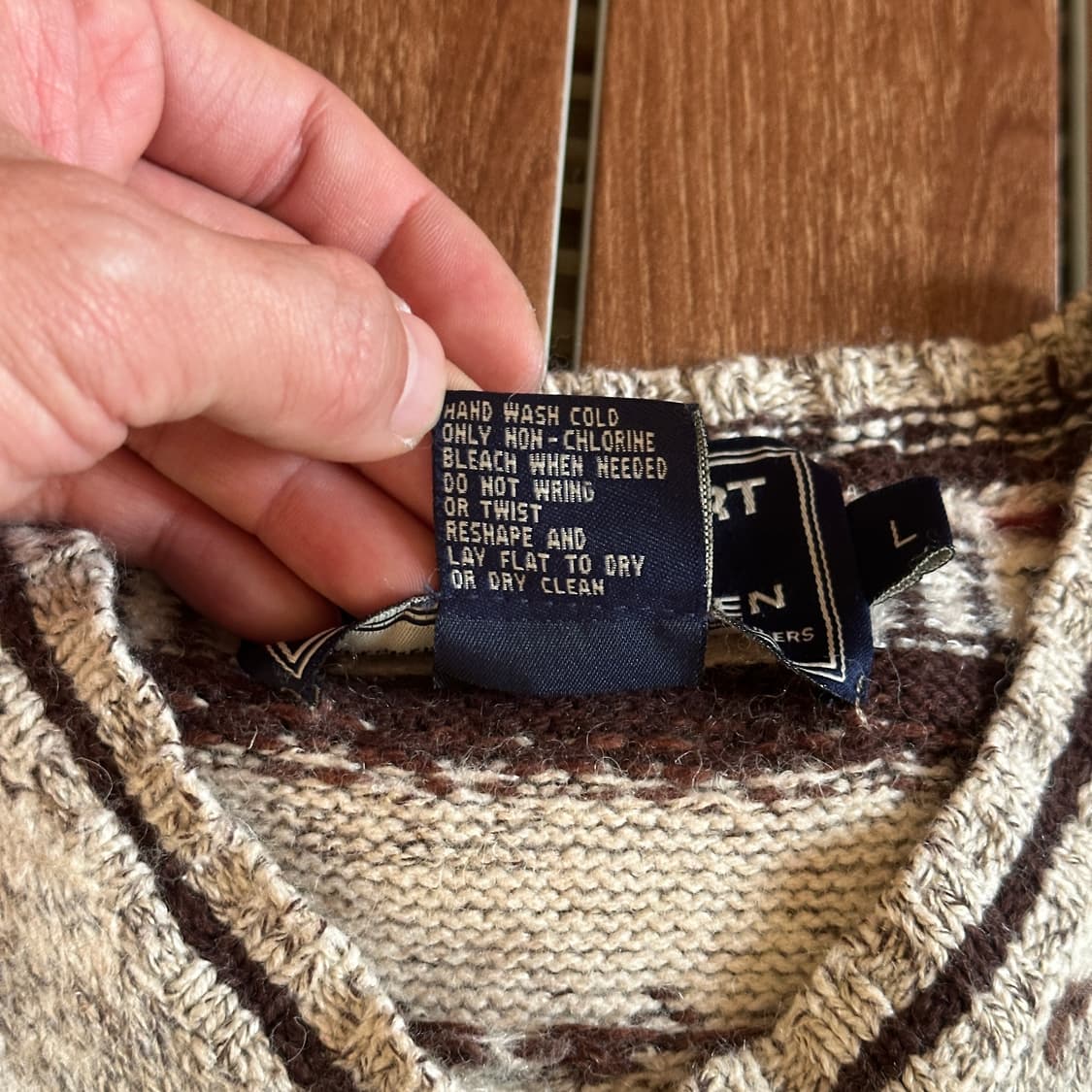 90‘s Polo sport native v-neck knit 상품이미지7