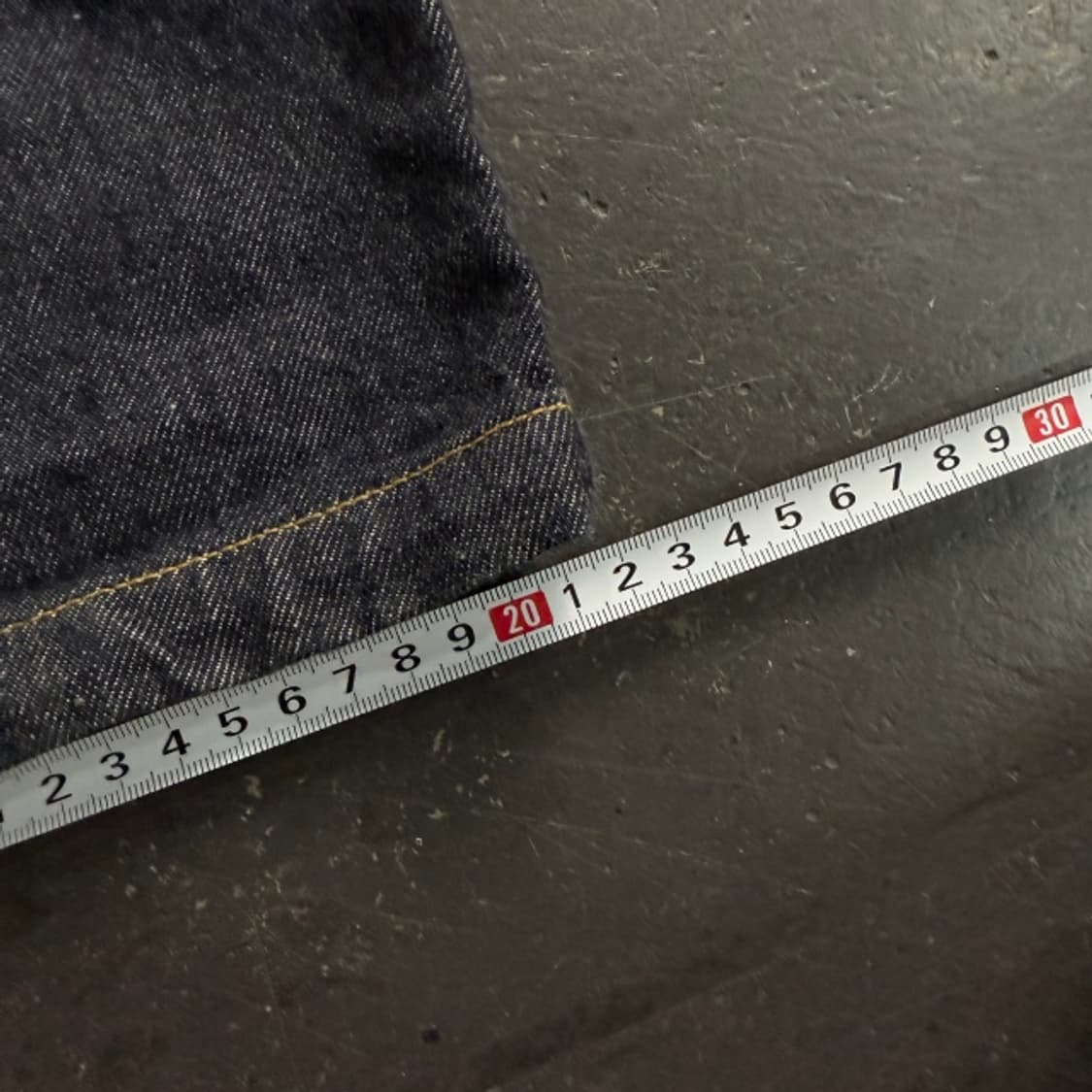 32 챔피온 올드스쿨 더블니 데님팬츠 상품이미지7