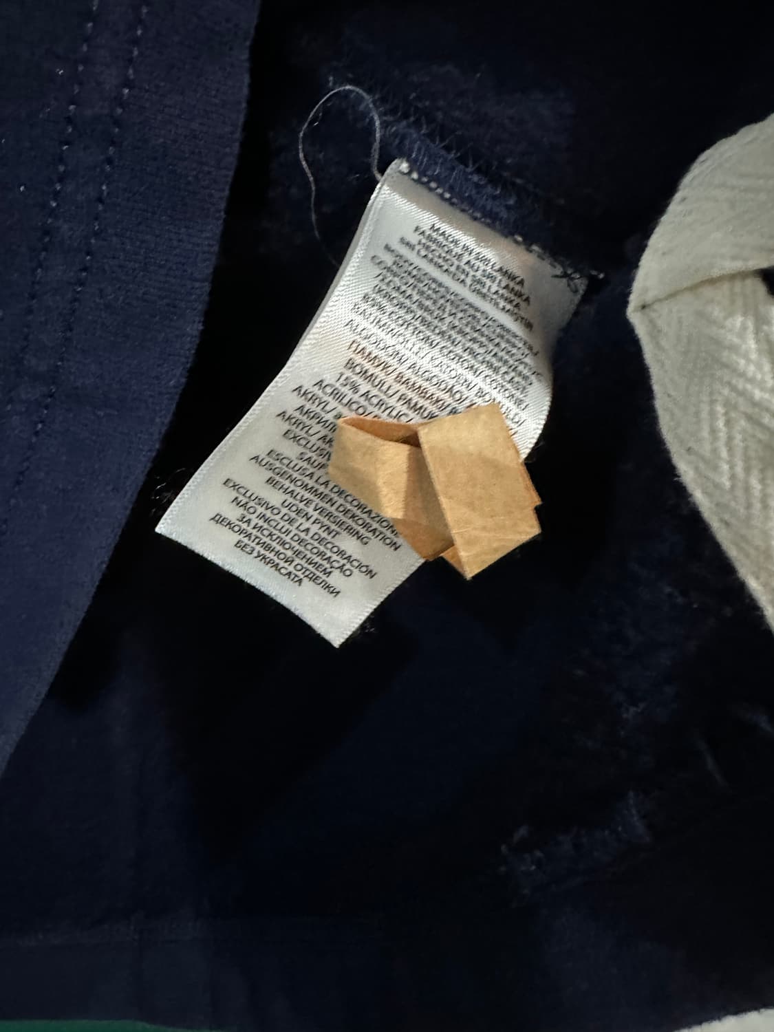 폴로 럭비티 네이비L 상품이미지5