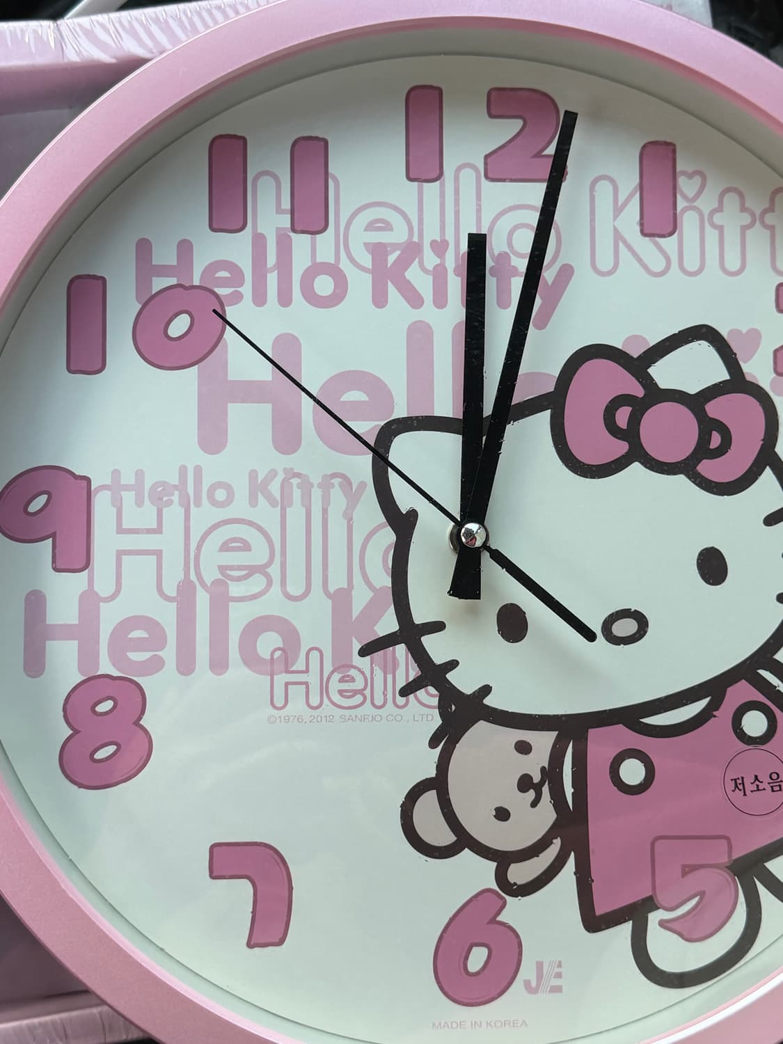 고전 헬로키티 벽시계 상품이미지1