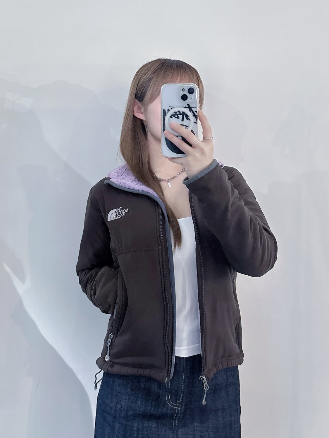 노스페이스 브라운 자켓 상품이미지2