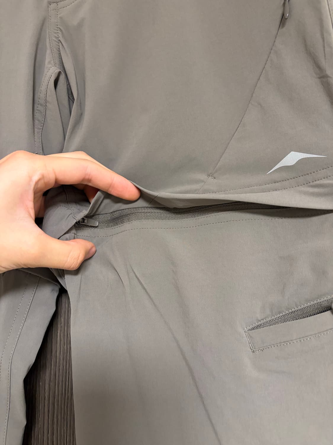 새상품) 고요웨어 나일론 투웨이 팬츠 카키 M사이즈 상품이미지5