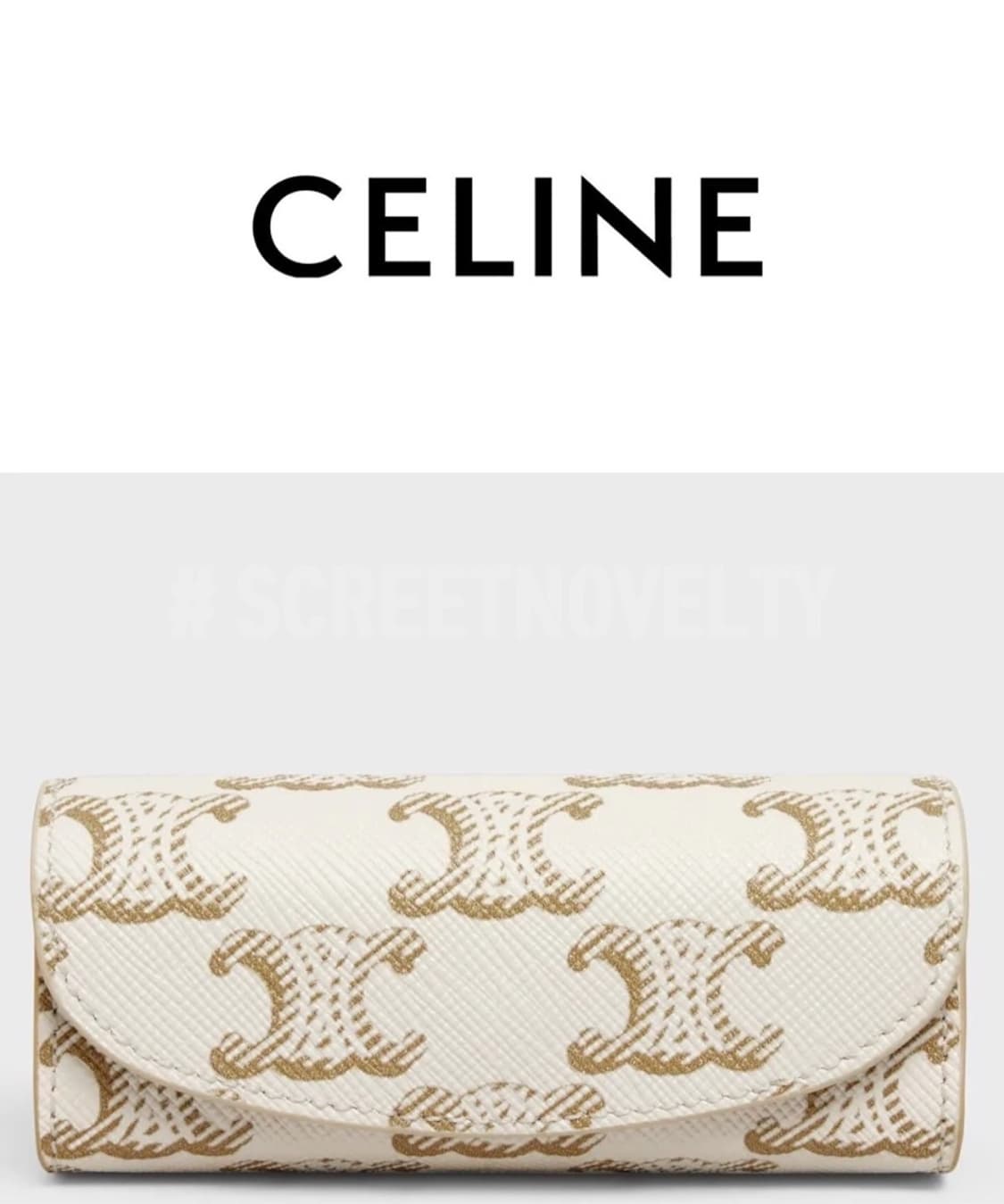 셀린느 트리옹페 쥬얼리 케이스 아이보리 상품이미지3