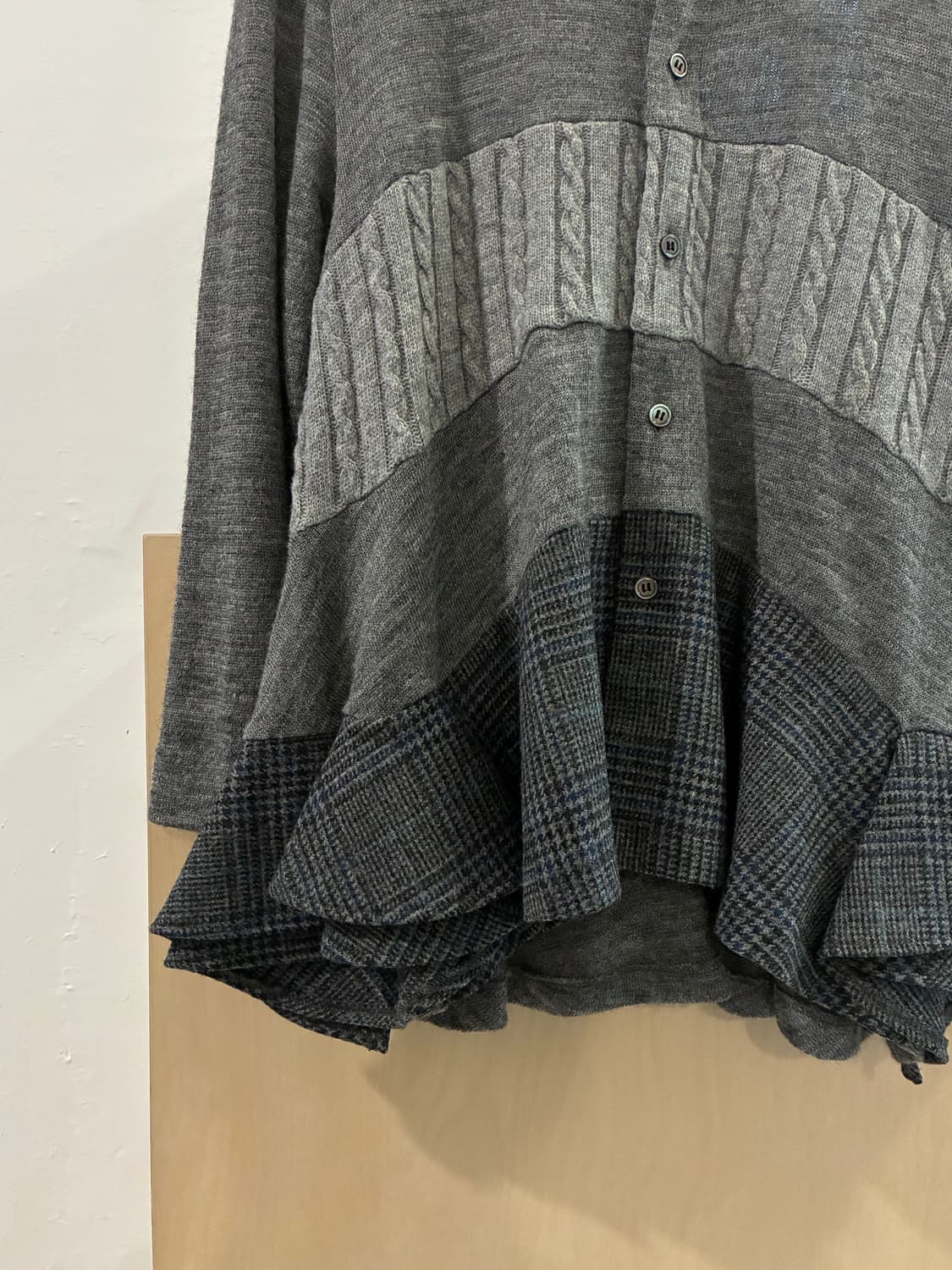 꼼데가르송 트리콧 가디건 상품이미지2