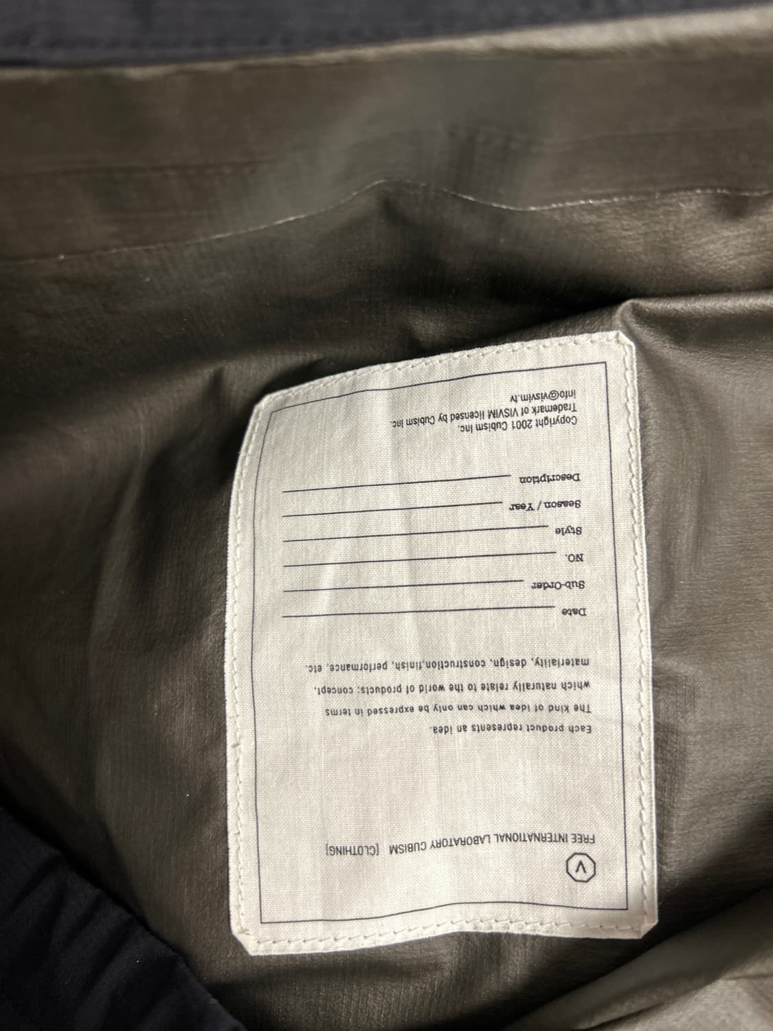 비즈빔 고어텍스 올블랙 아노락 노마드 풀오버 자켓 M 상품이미지8