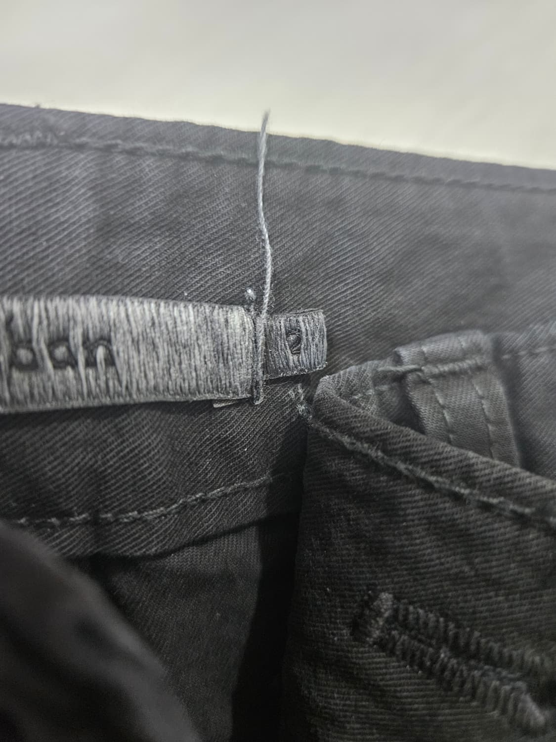 [2] 아르반 섹션라인 패치워크 팬츠 차콜 상품이미지5