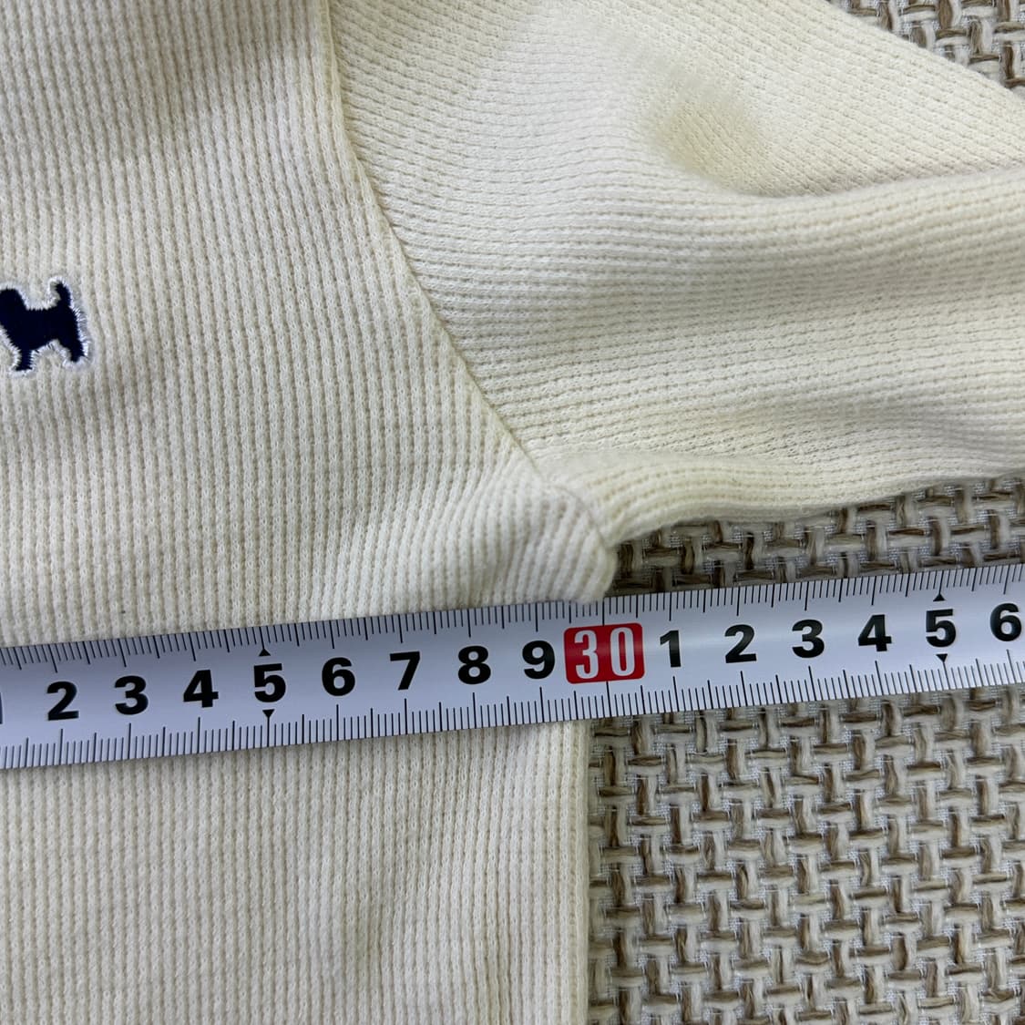 90-95 블루독베이비 와플 카라 티셔츠 0331D 상품이미지5