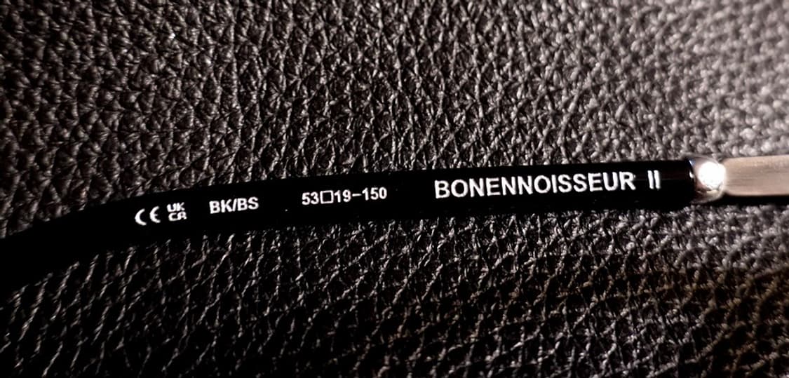 크롬하츠 보넨노이슈어2 블랙/브러쉬드실버 안경 상품이미지10