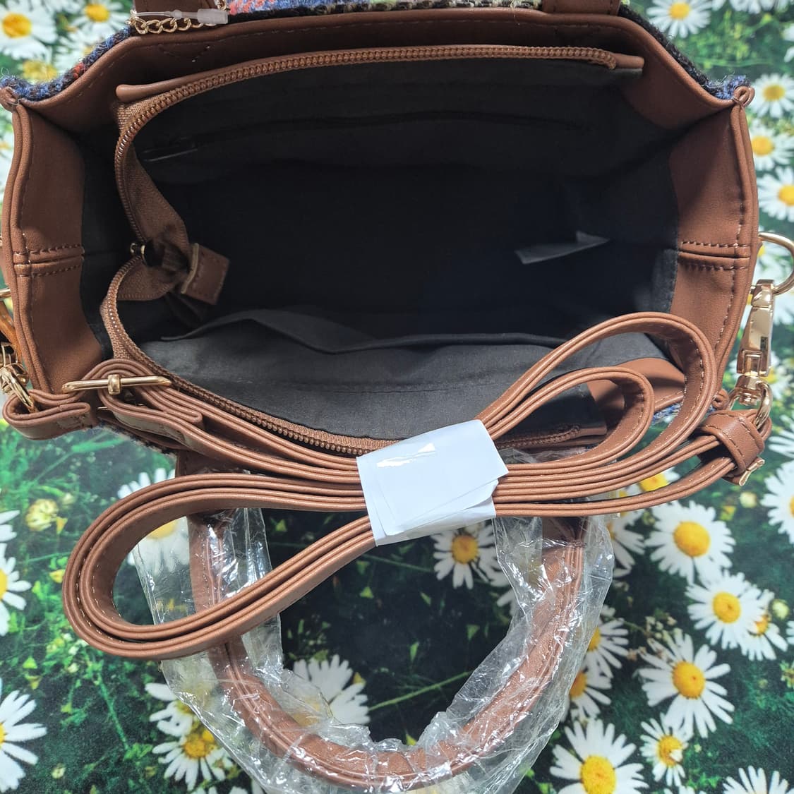 HELLO KITTY x 해리스트위드 2way 가방 새상품 상품이미지6