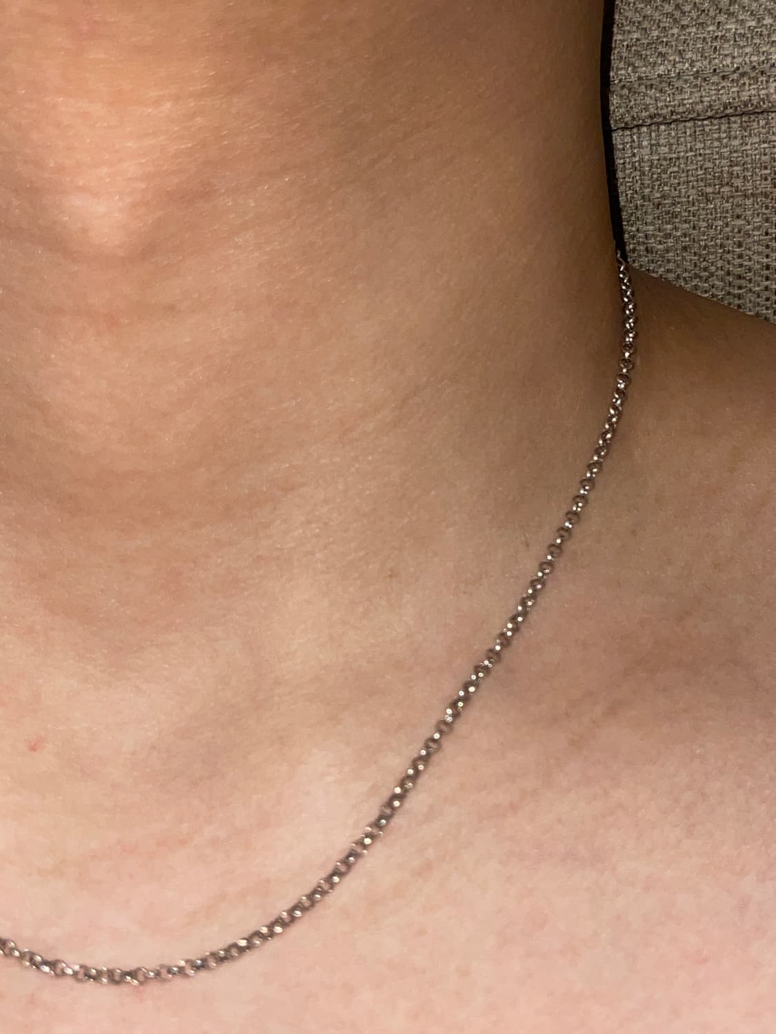 실버 925 클래식 체인 목걸이 (2mm) 상품이미지3