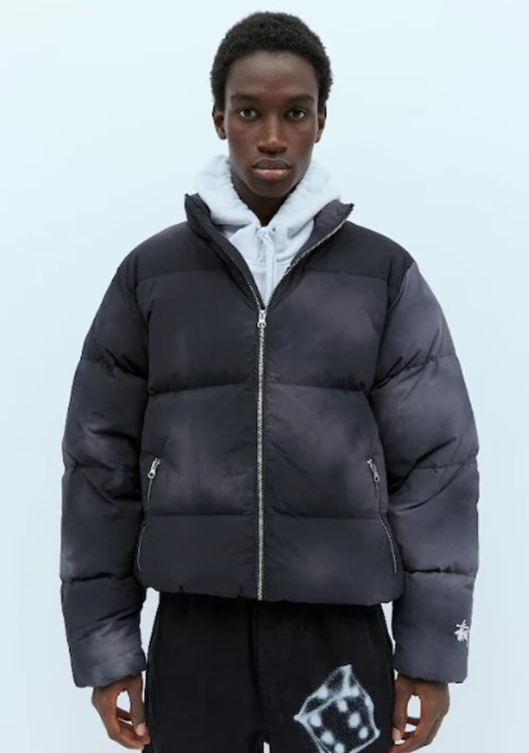 스투시 리사이클 나일론 다운 푸퍼 L 상품이미지1