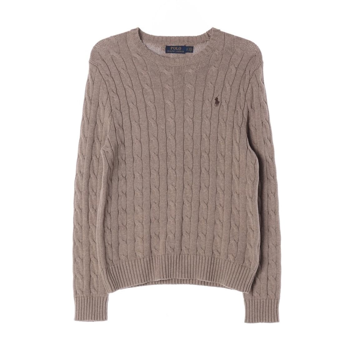 폴로 랄프로렌 꽈배기 라운드넥 니트 S 상품이미지1