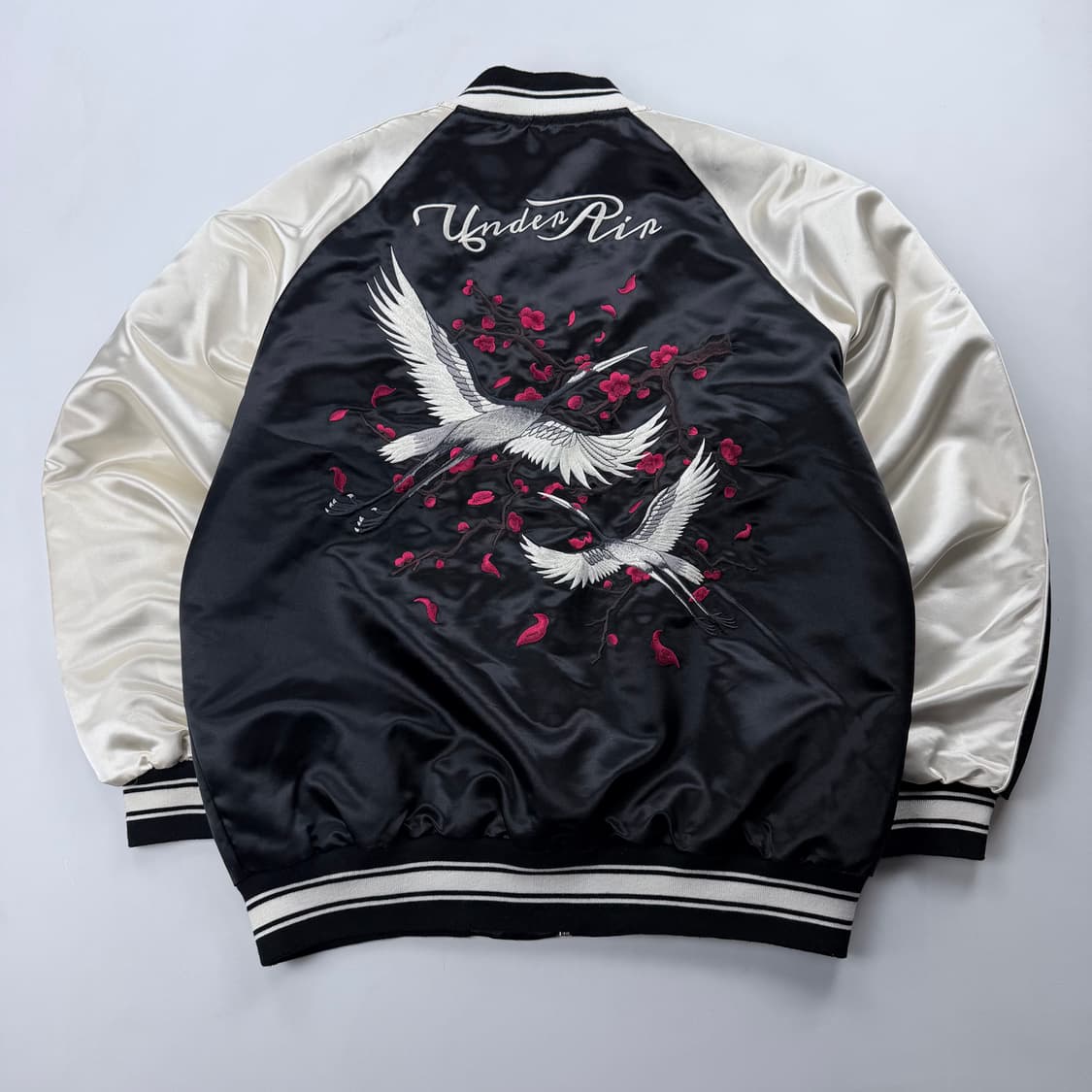 언더에어 백학 자수 스카쟌 상품이미지7